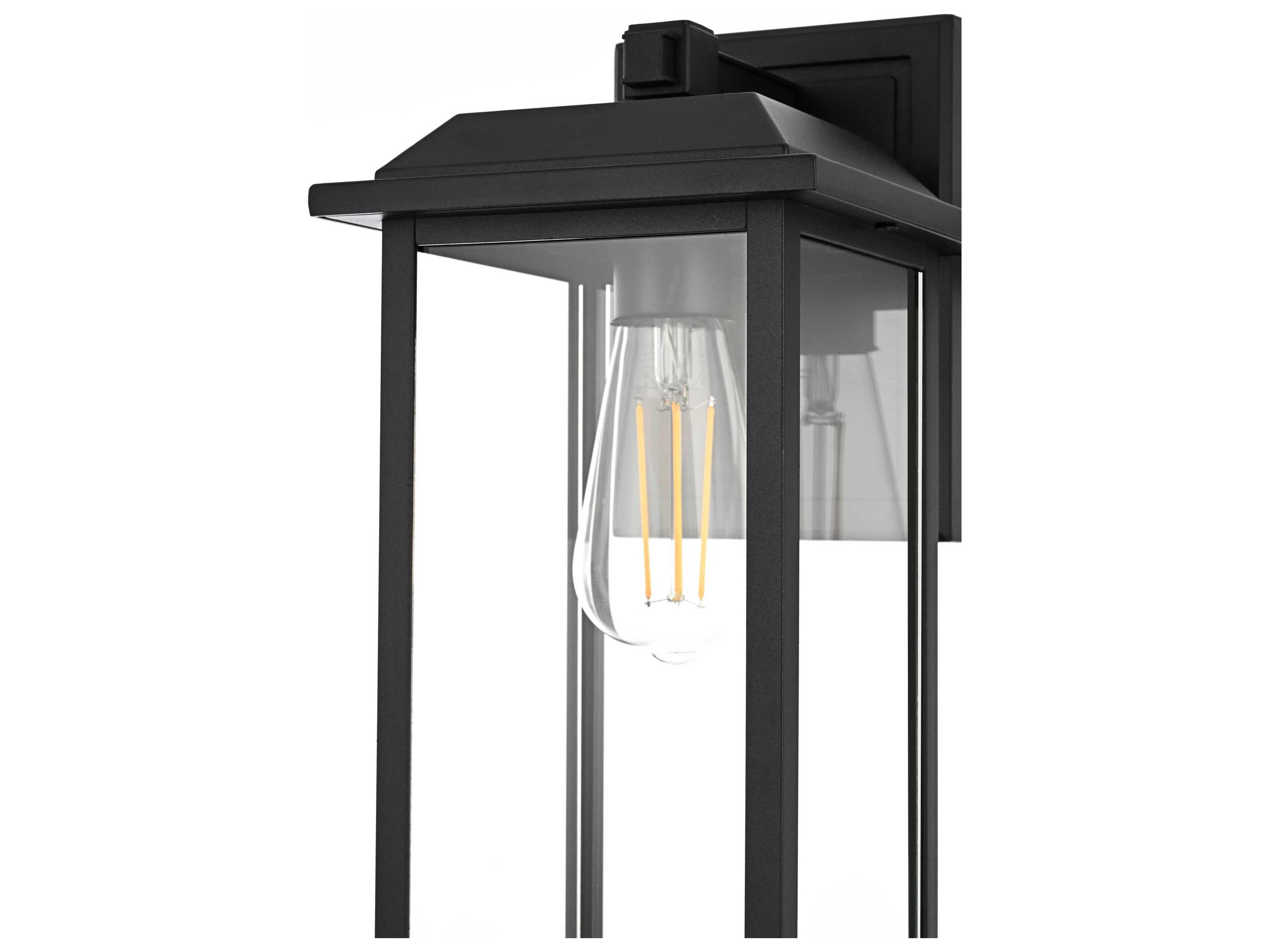 Elegant Lighting Araceli 1-Light Outdoor Wall Light