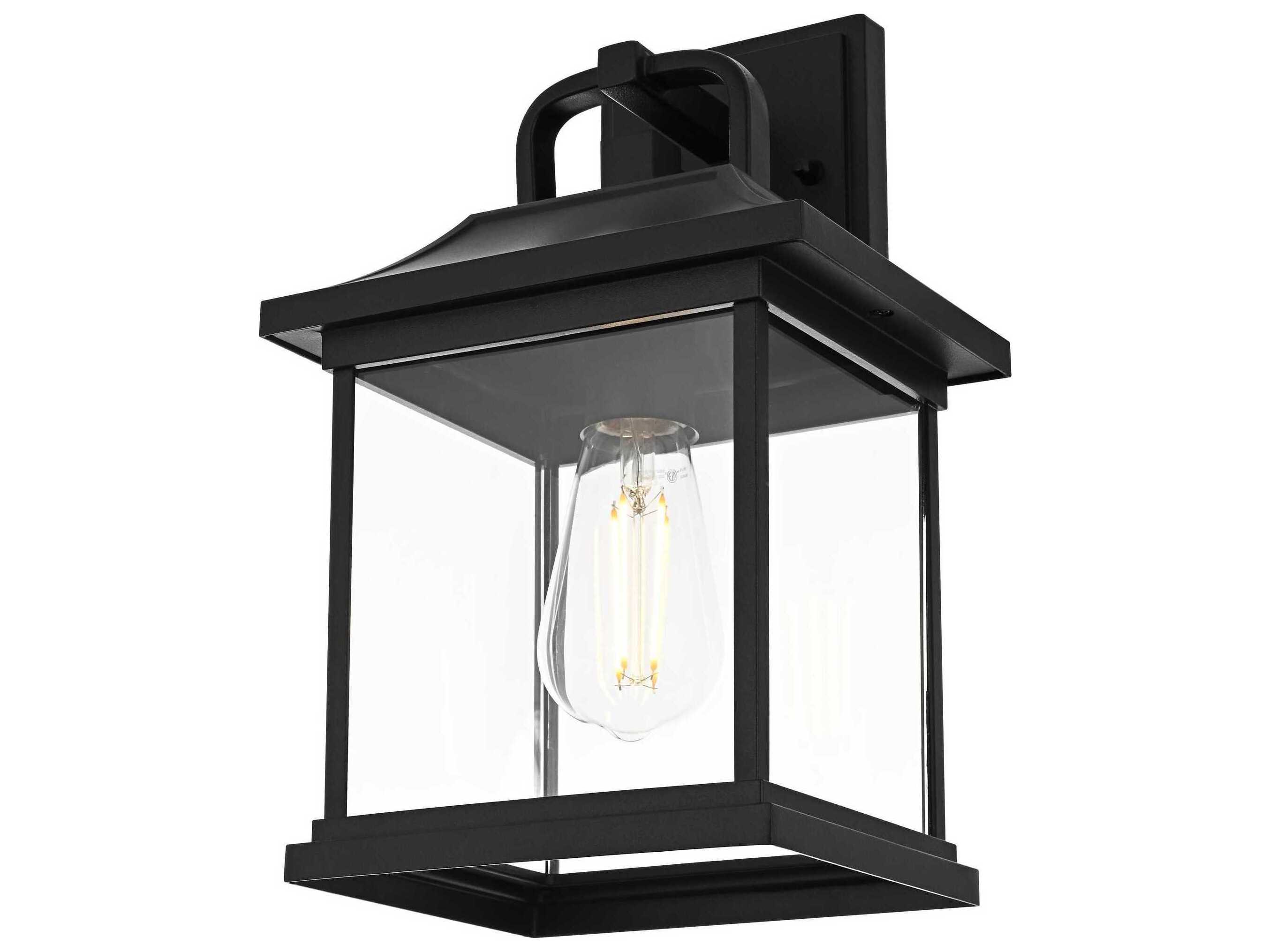 Elegant Lighting Saul 1-Light Outdoor Wall Light