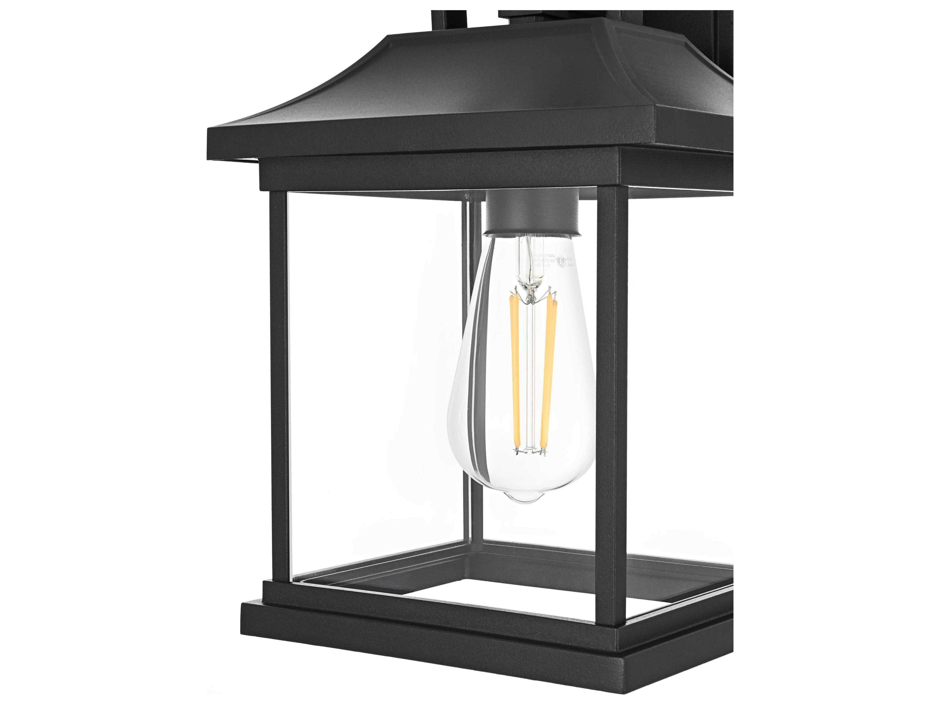 Elegant Lighting Saul 1-Light Outdoor Wall Light