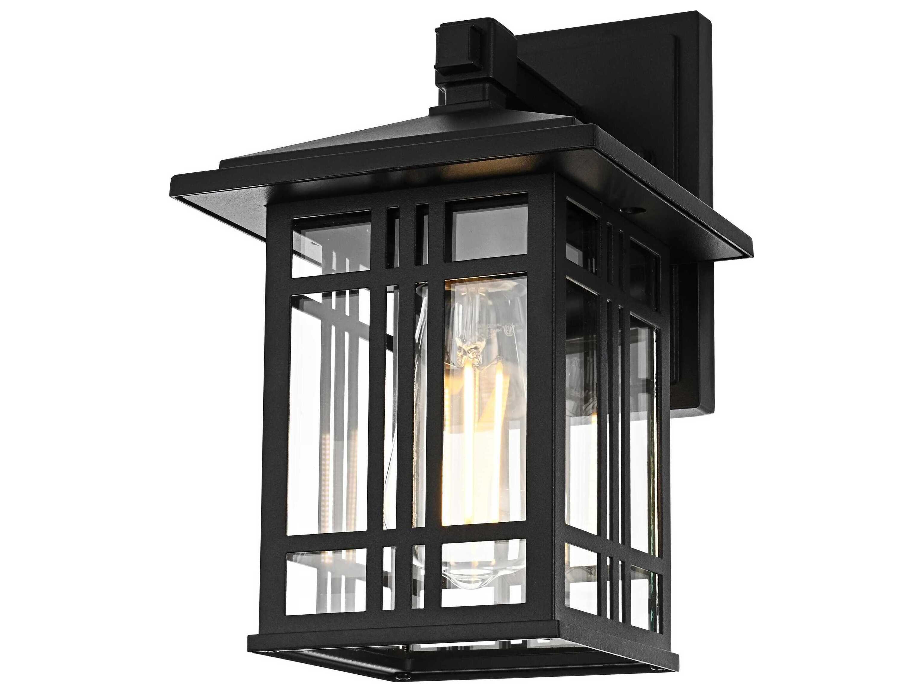 Elegant Lighting Harley 1-Light Outdoor Wall Light