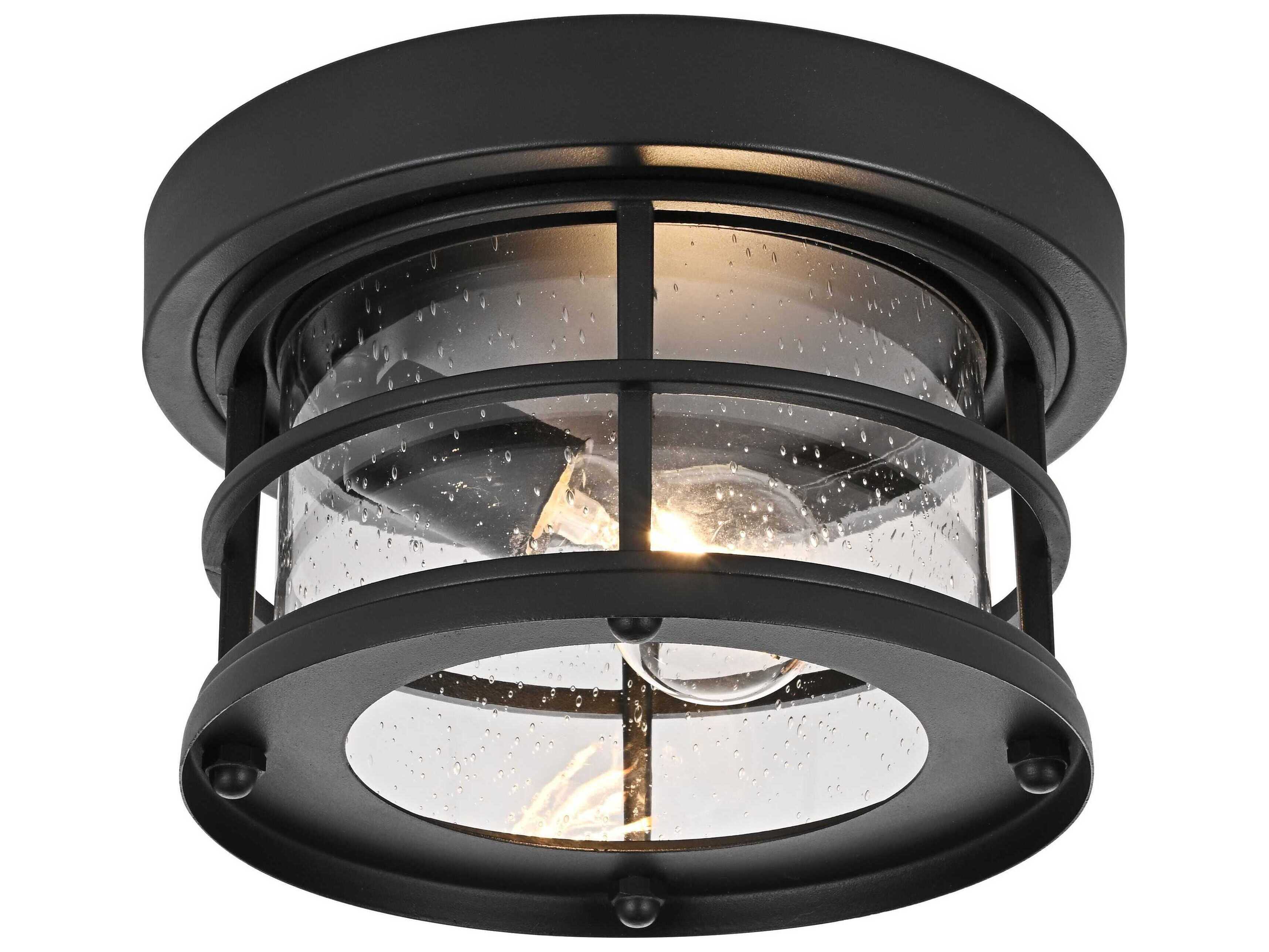 Elegant Lighting Carla 1-Light Outdoor Ceiling Light
