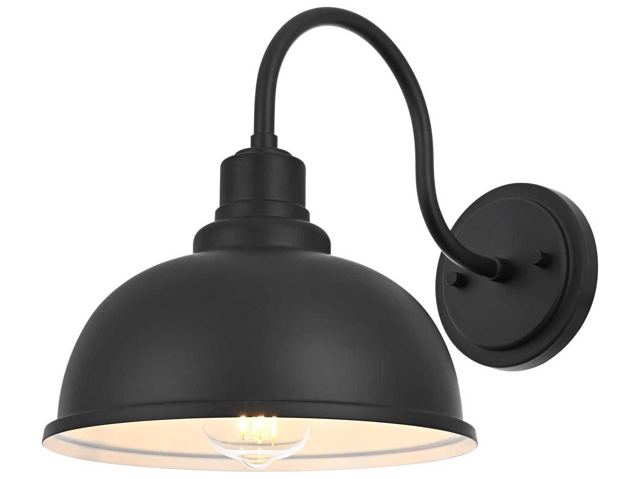 Elegant Lighting Aron 1-Light Outdoor Wall Light