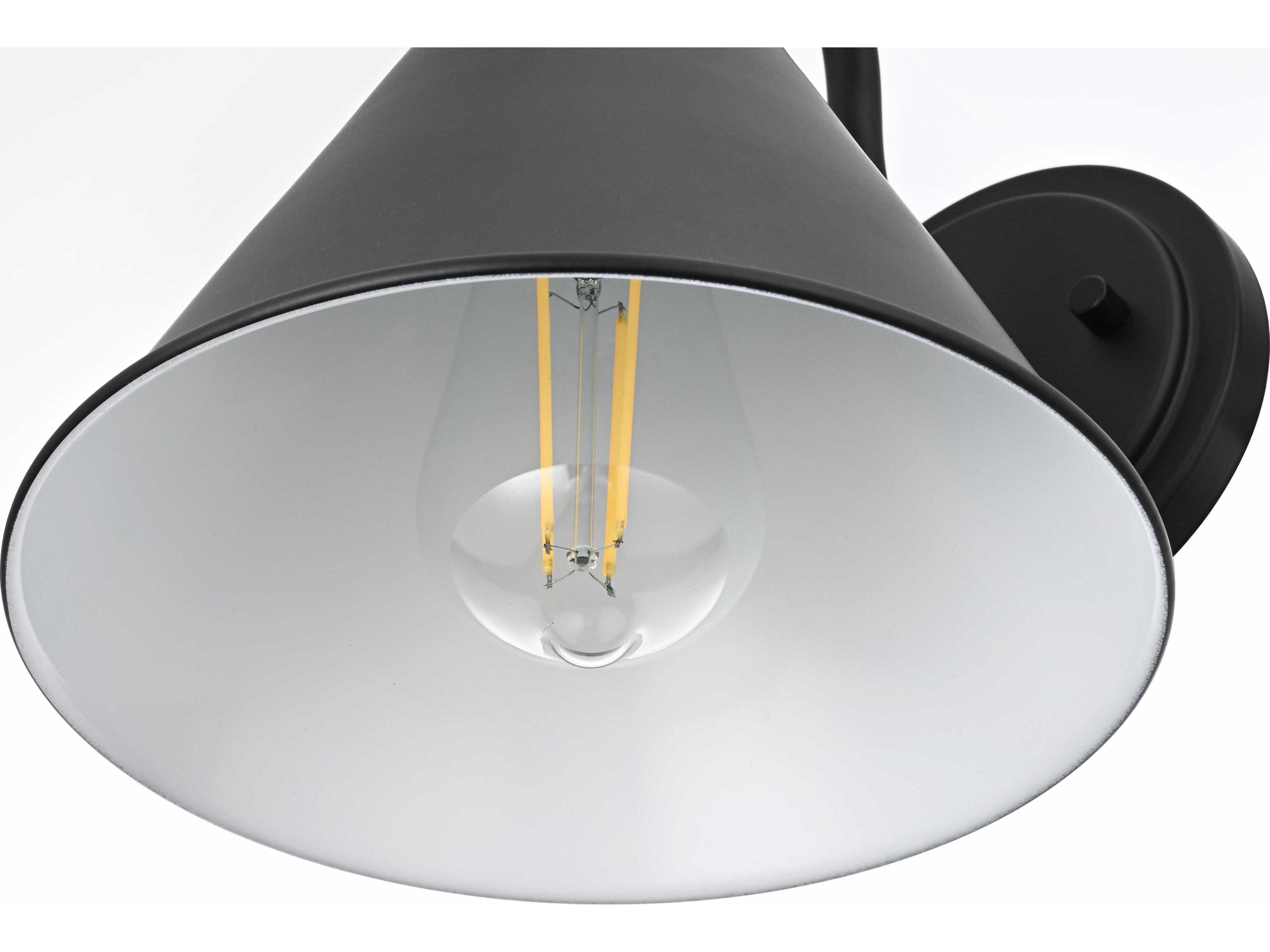 Elegant Lighting Colton 1-Light Outdoor Wall Light