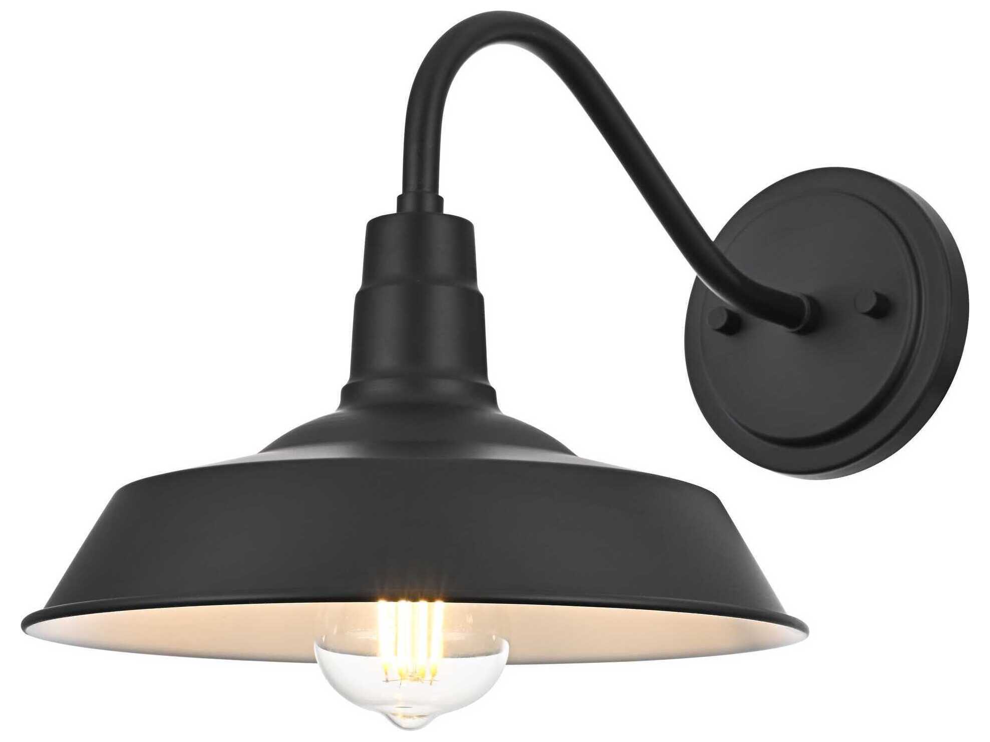 Elegant Lighting Franco 1-Light Outdoor Wall Light