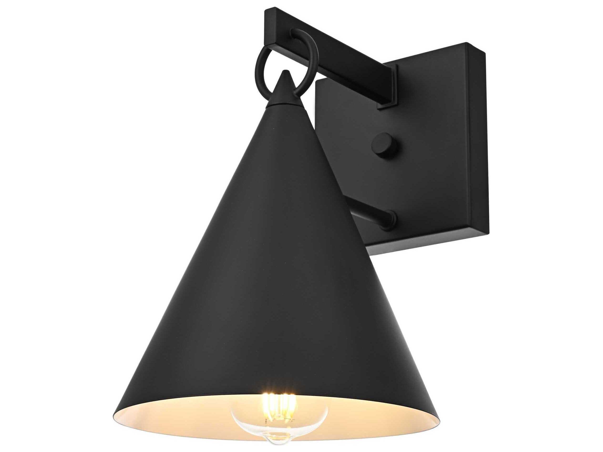 Elegant Lighting Hendrix 1-Light Outdoor Wall Light