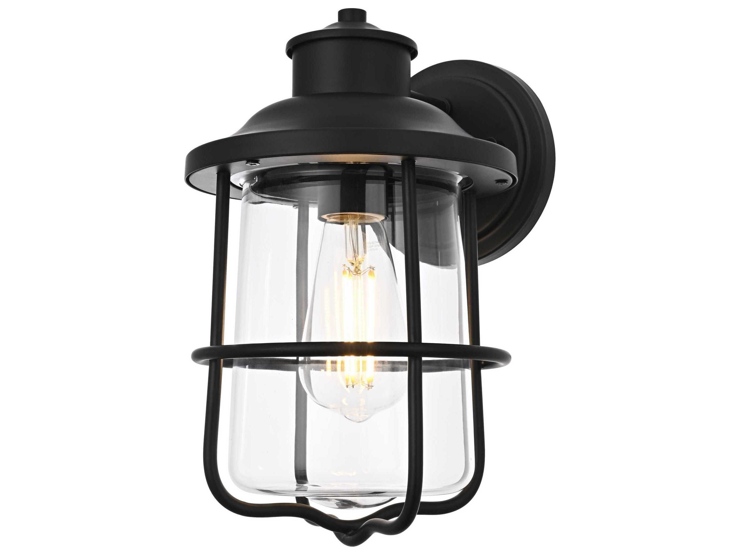 Elegant Lighting Huxley 1-Light Outdoor Wall Light