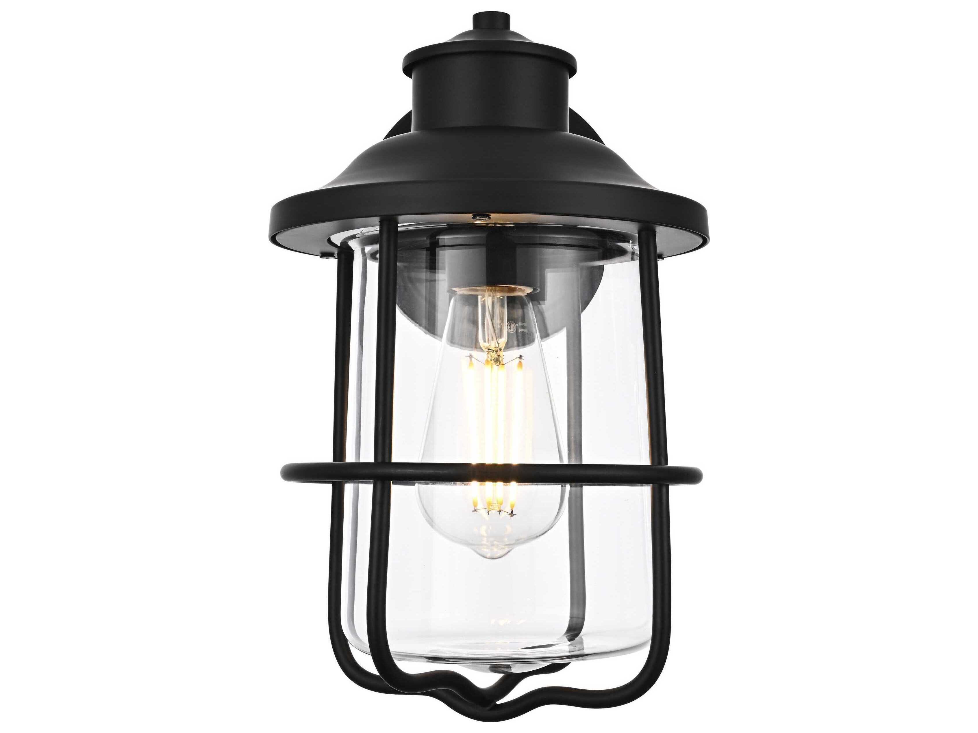 Elegant Lighting Huxley 1-Light Outdoor Wall Light