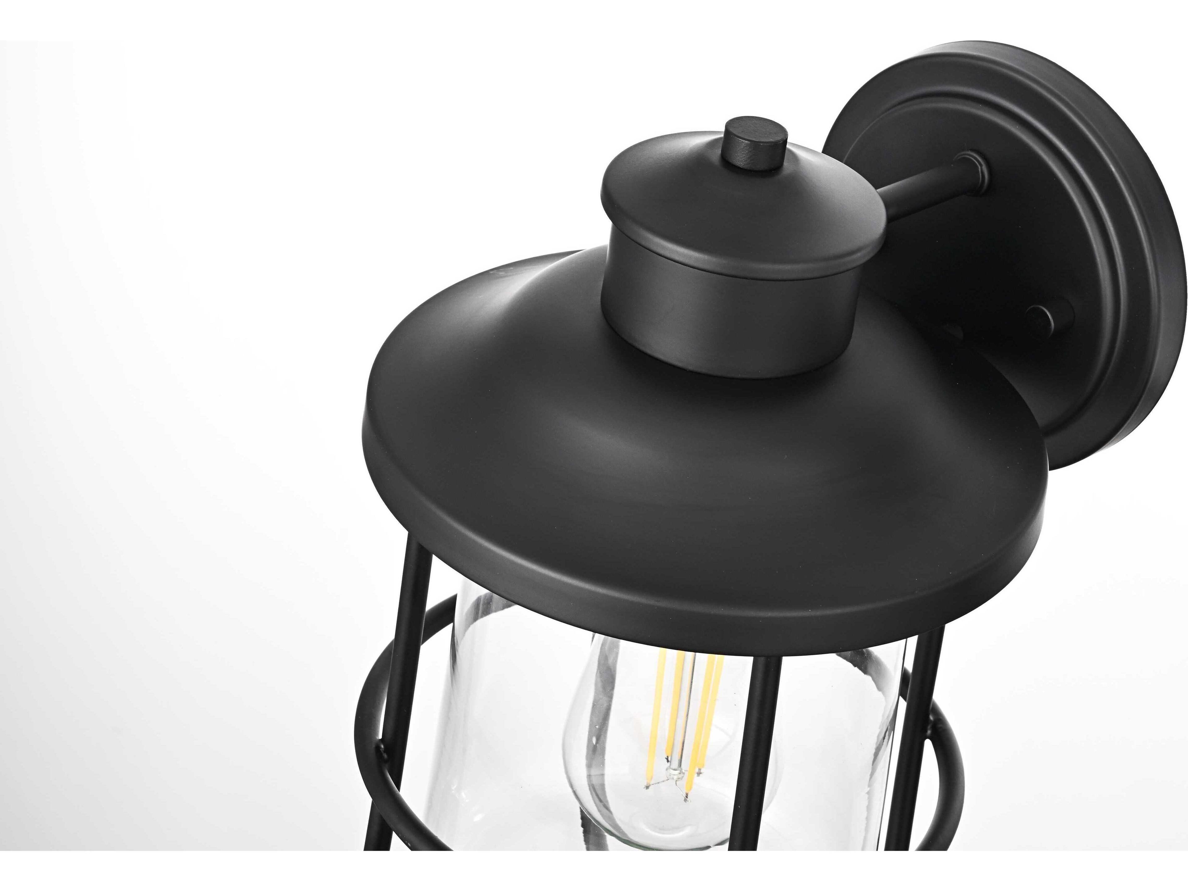 Elegant Lighting Huxley 1-Light Outdoor Wall Light