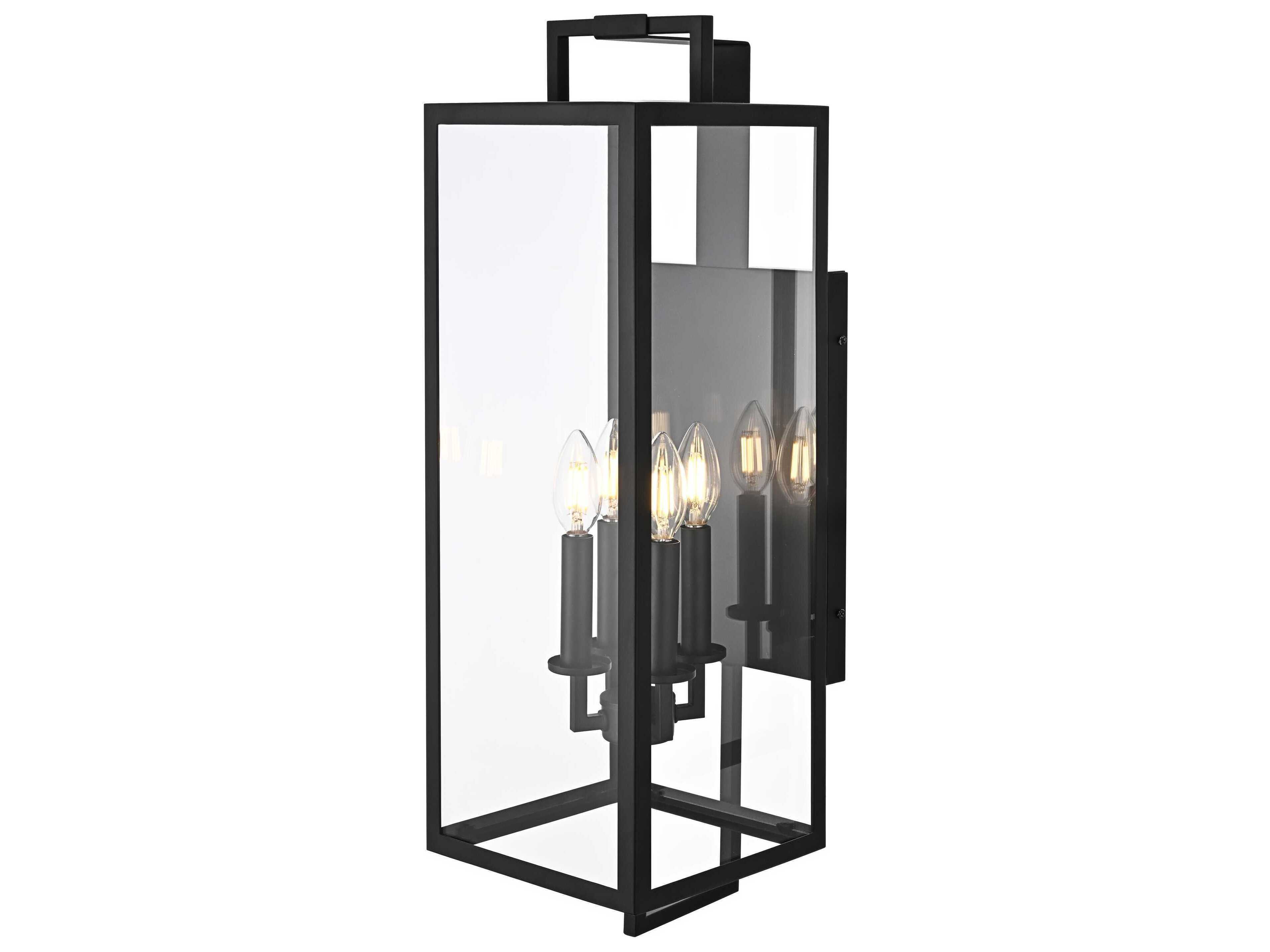 Elegant Lighting Jairo 4-Light Outdoor Wall Light