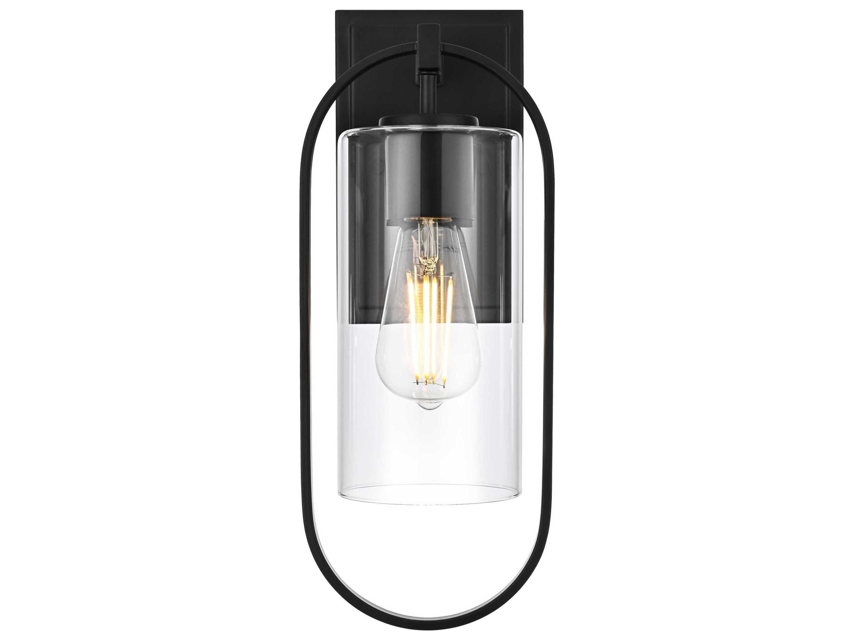 Elegant Lighting Jaxson 1-Light Outdoor Wall Light