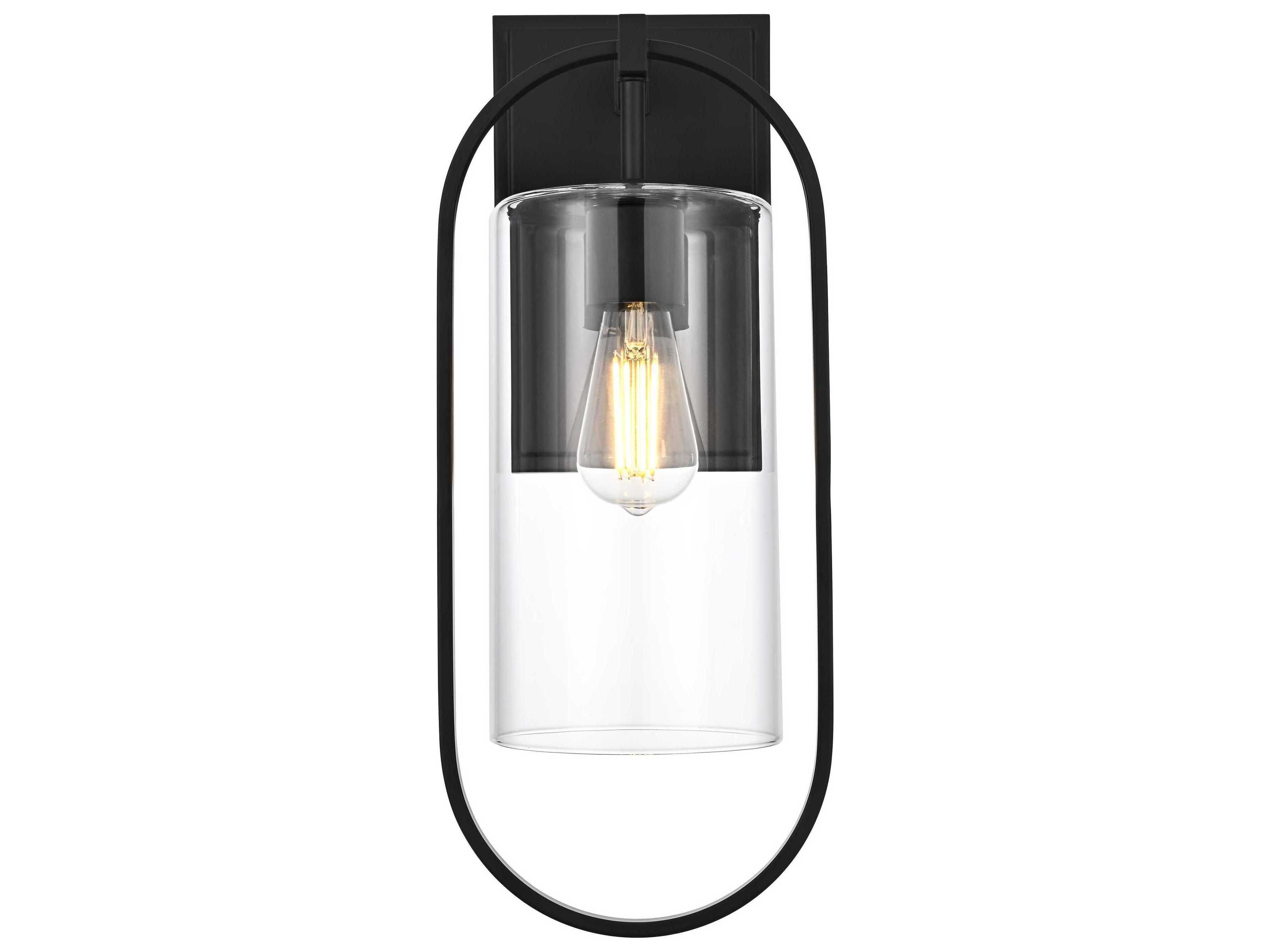 Elegant Lighting Jaxson 1-Light Outdoor Wall Light