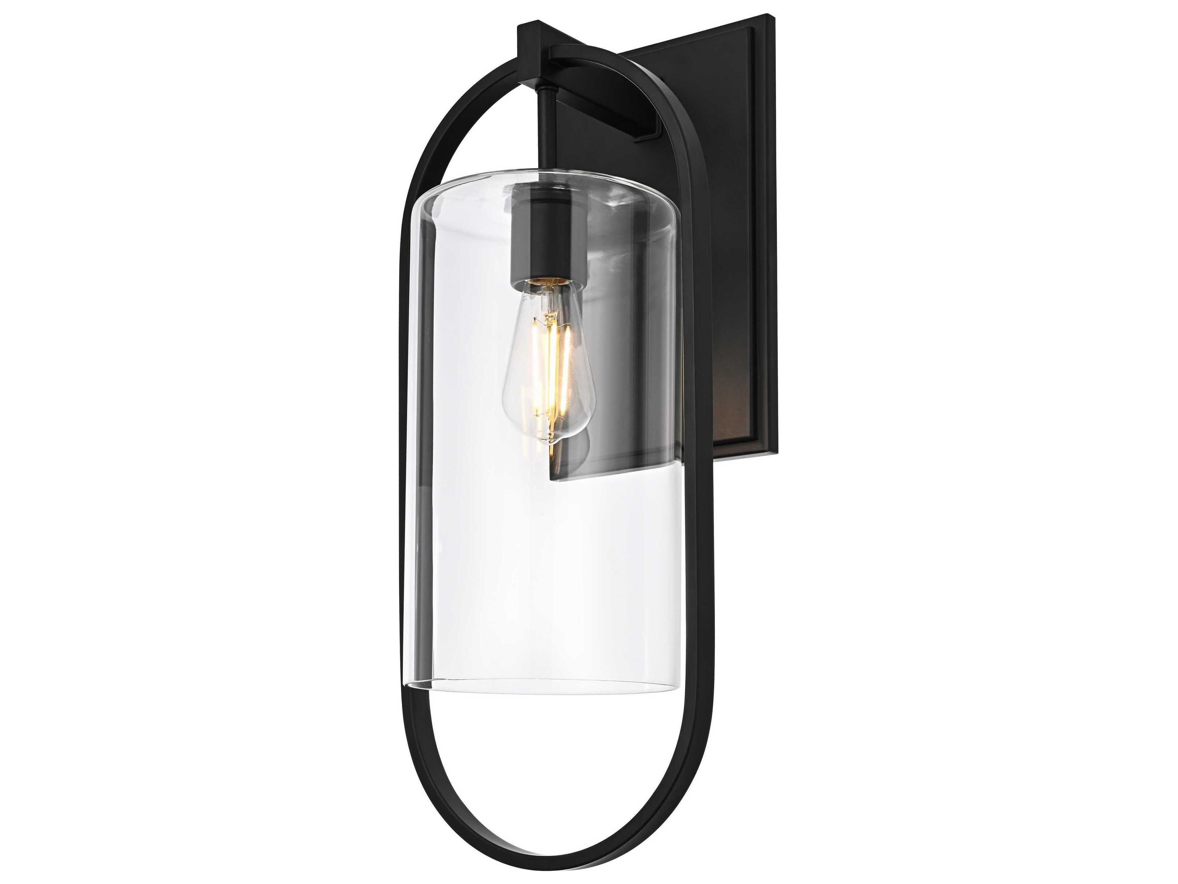 Elegant Lighting Jaxson 1-Light Outdoor Wall Light