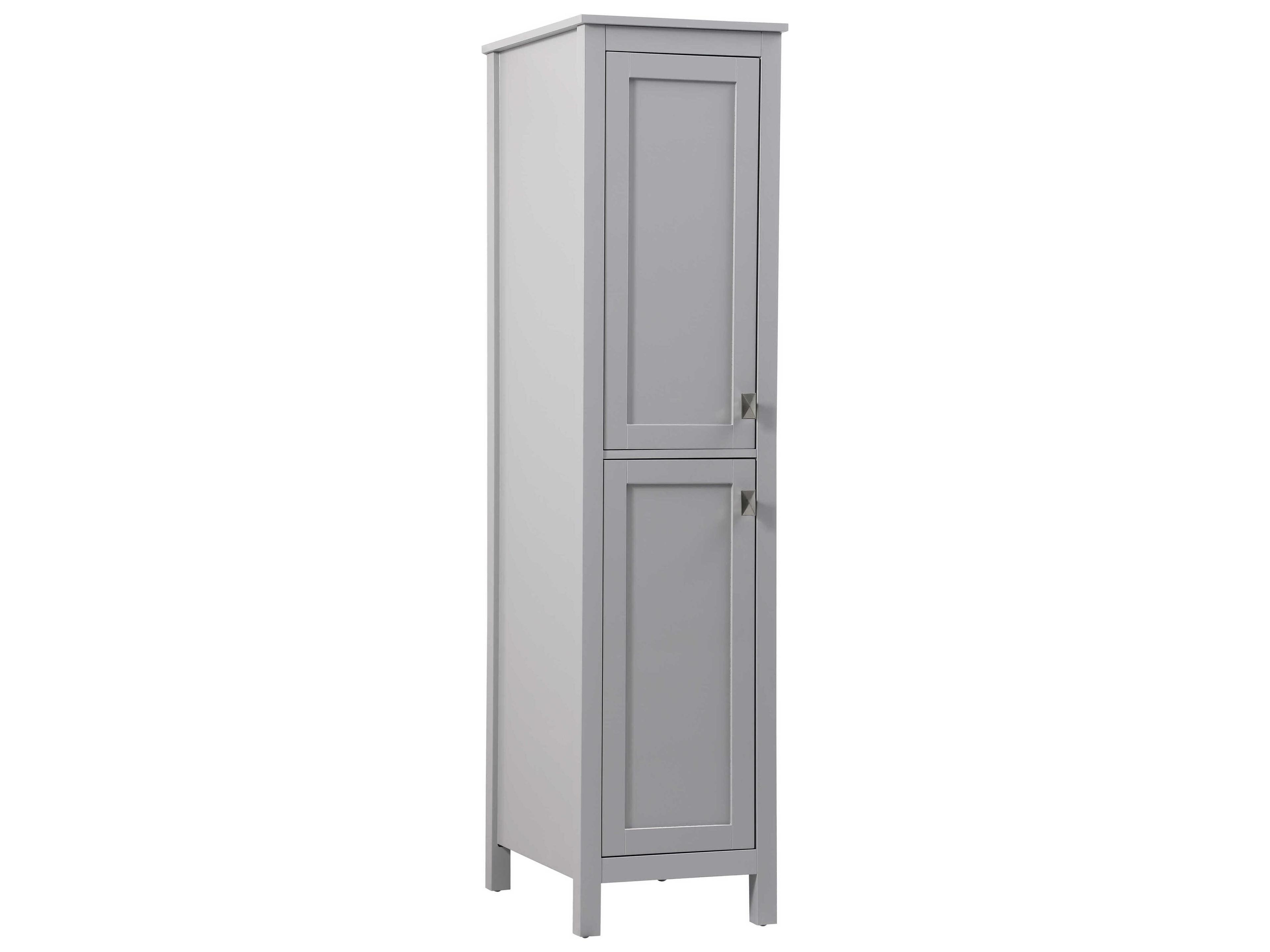 Elegant Lighting Adian Grey Bathroom Linen Storage