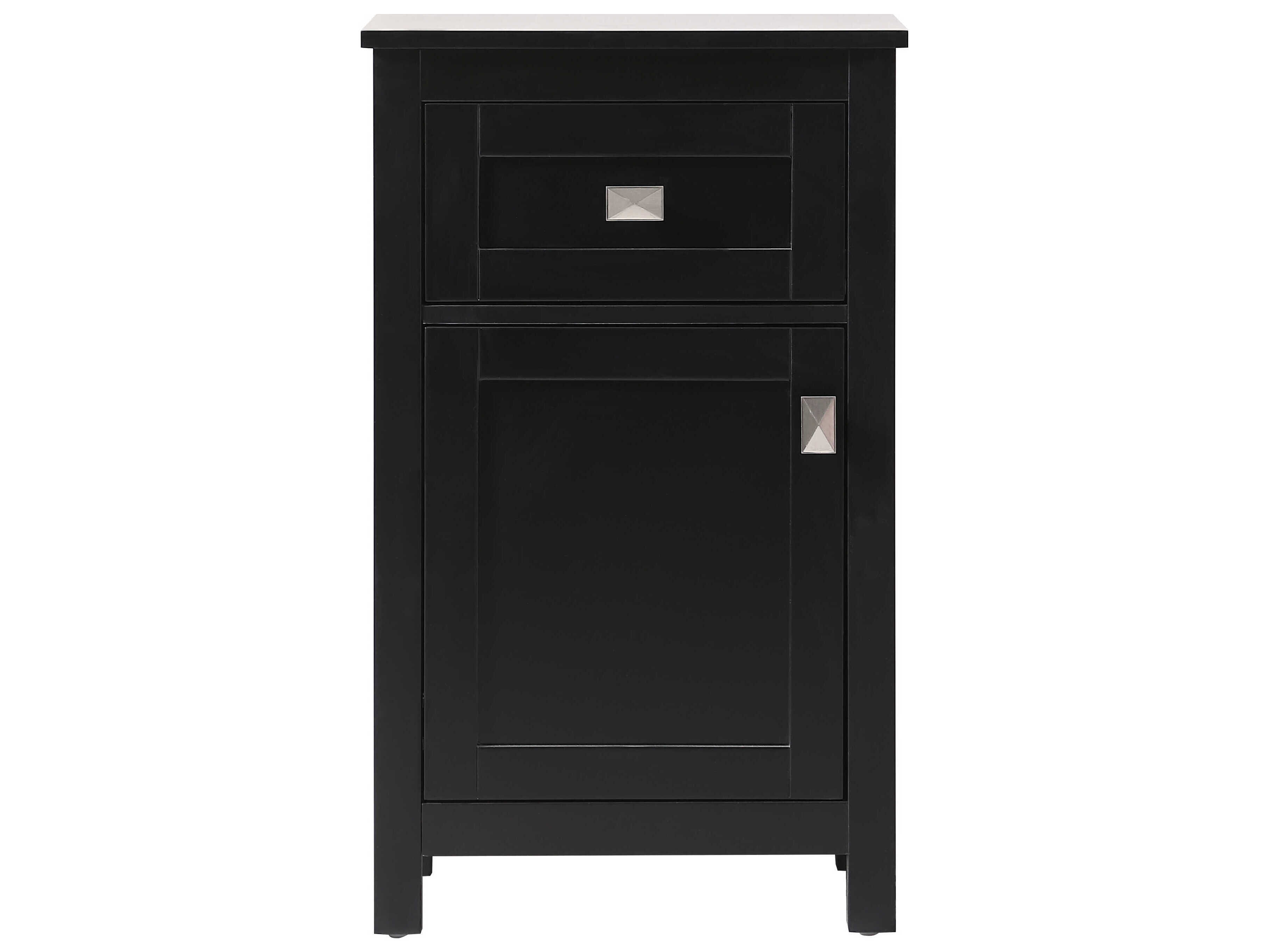 Elegant Lighting Adian Black Bathroom Storage