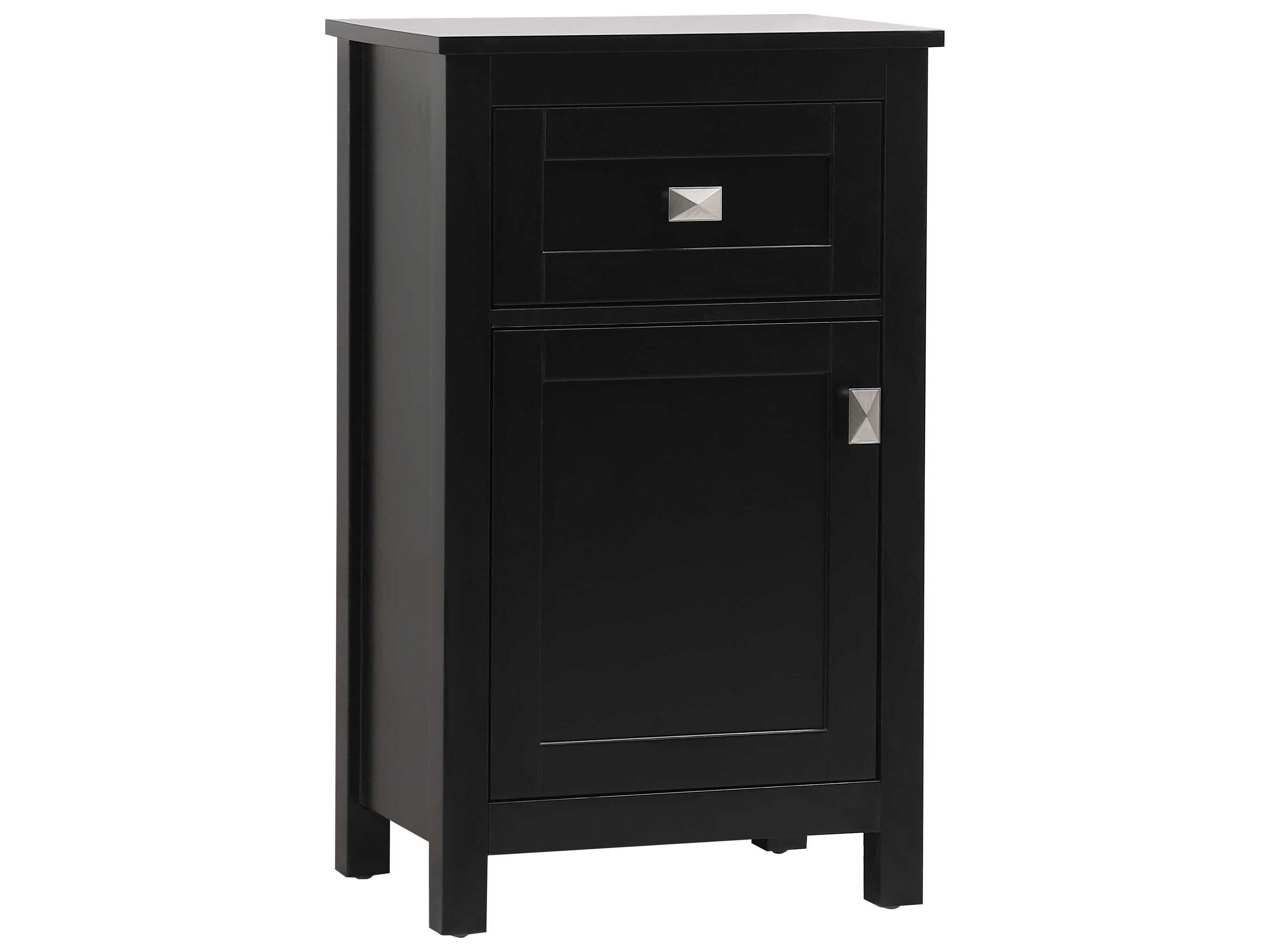 Elegant Lighting Adian Black Bathroom Storage