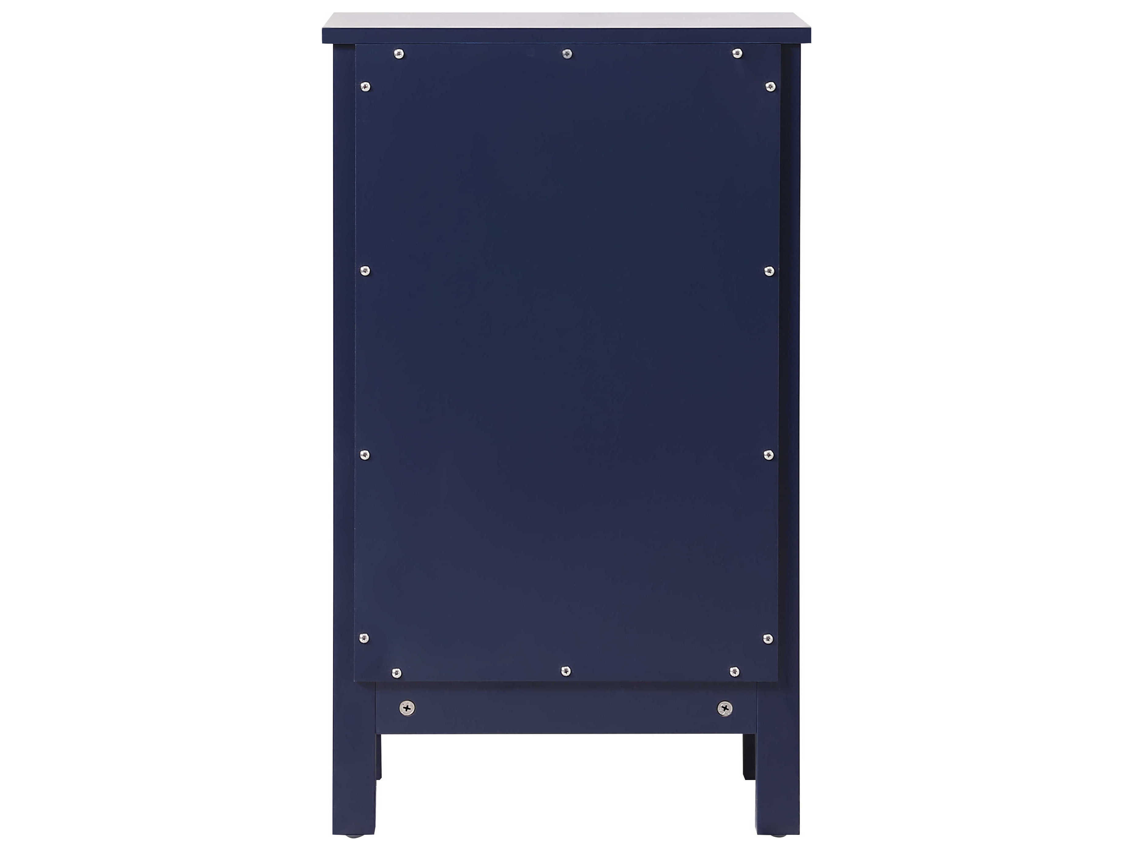 Elegant Lighting Adian Blue Bathroom Storage