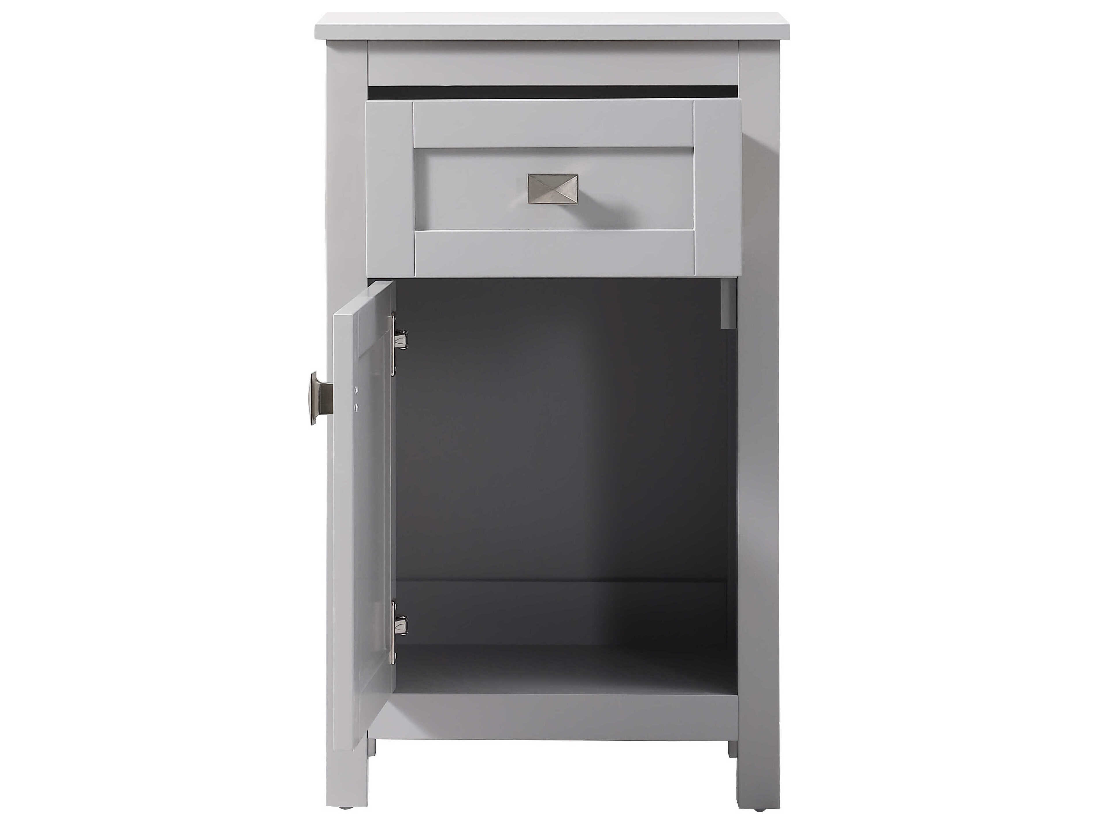 Elegant Lighting Adian Grey Bathroom Storage