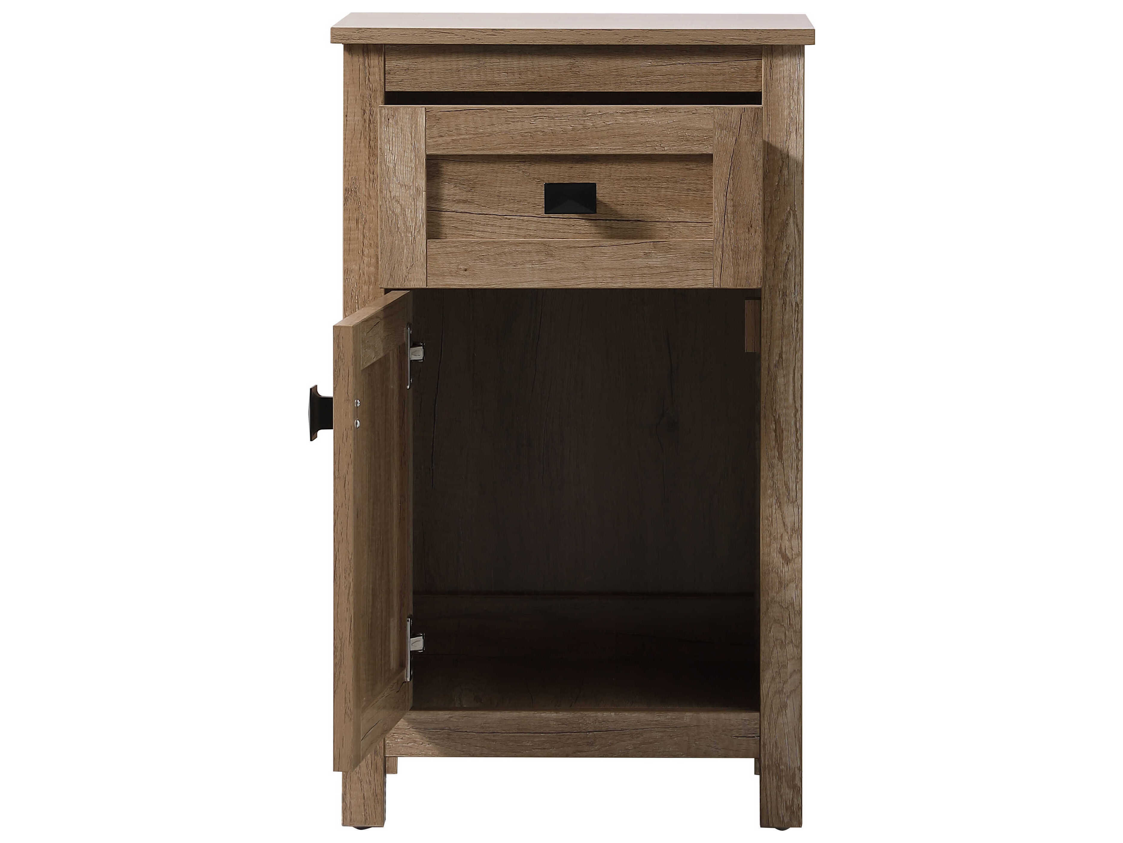 Elegant Lighting Adian Natural Oak Bathroom Storage
