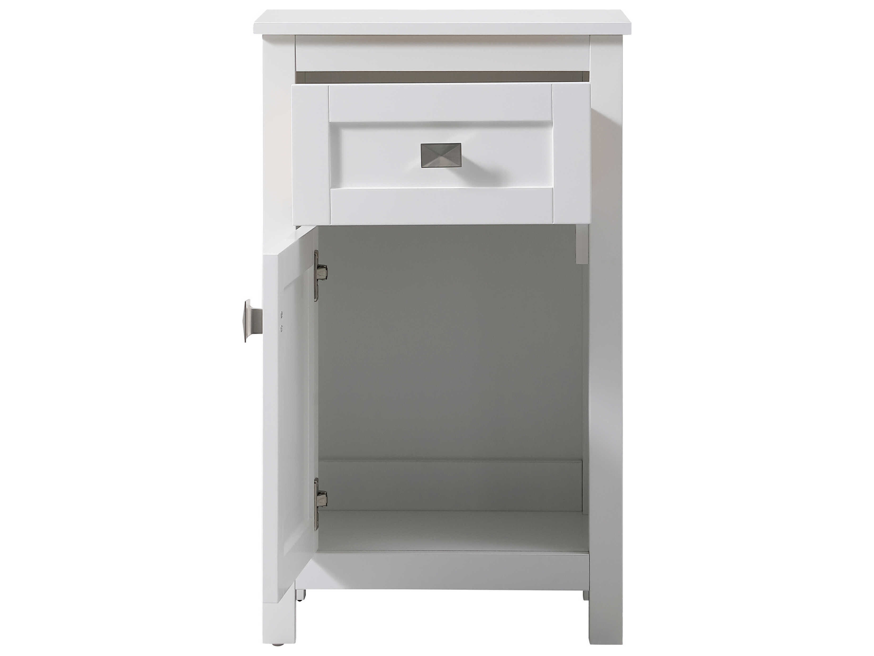 Elegant Lighting Adian White Bathroom Storage