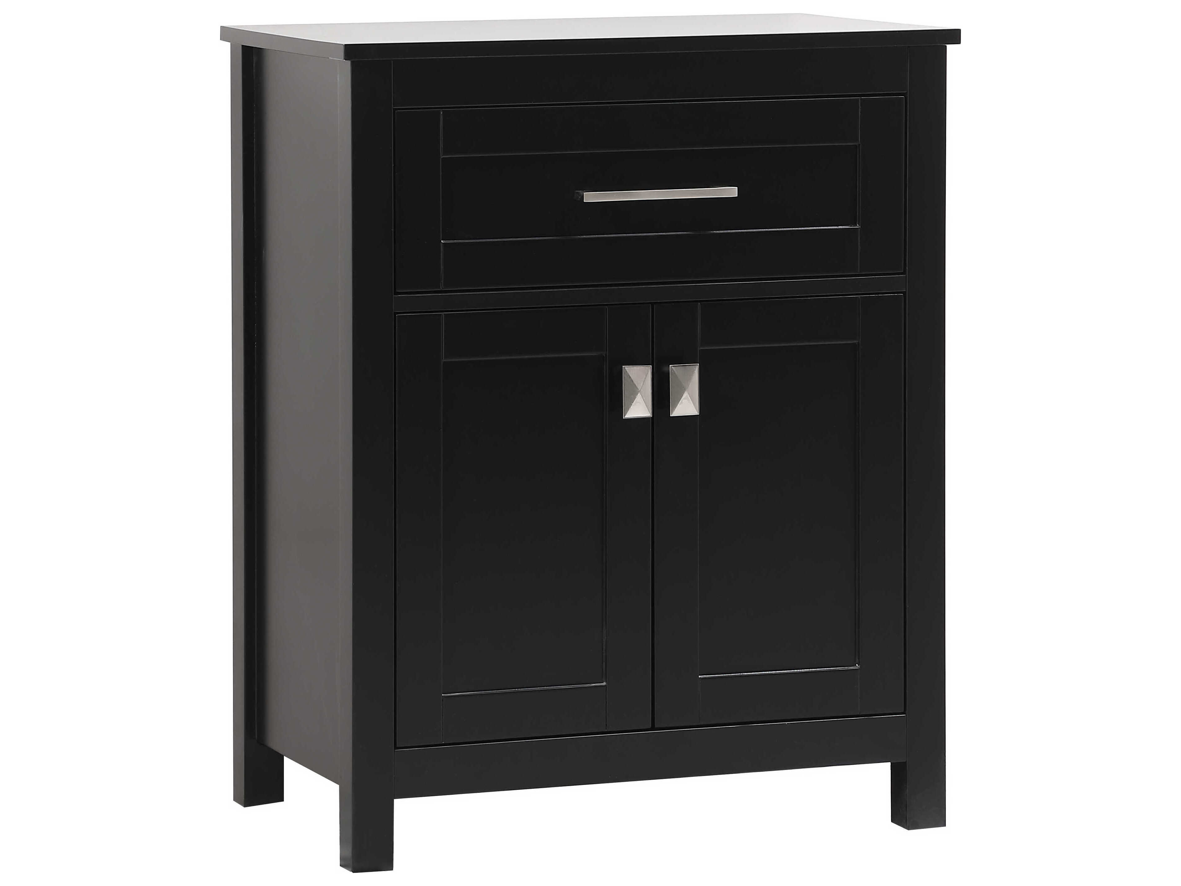 Elegant Lighting Adian Black Bathroom Storage