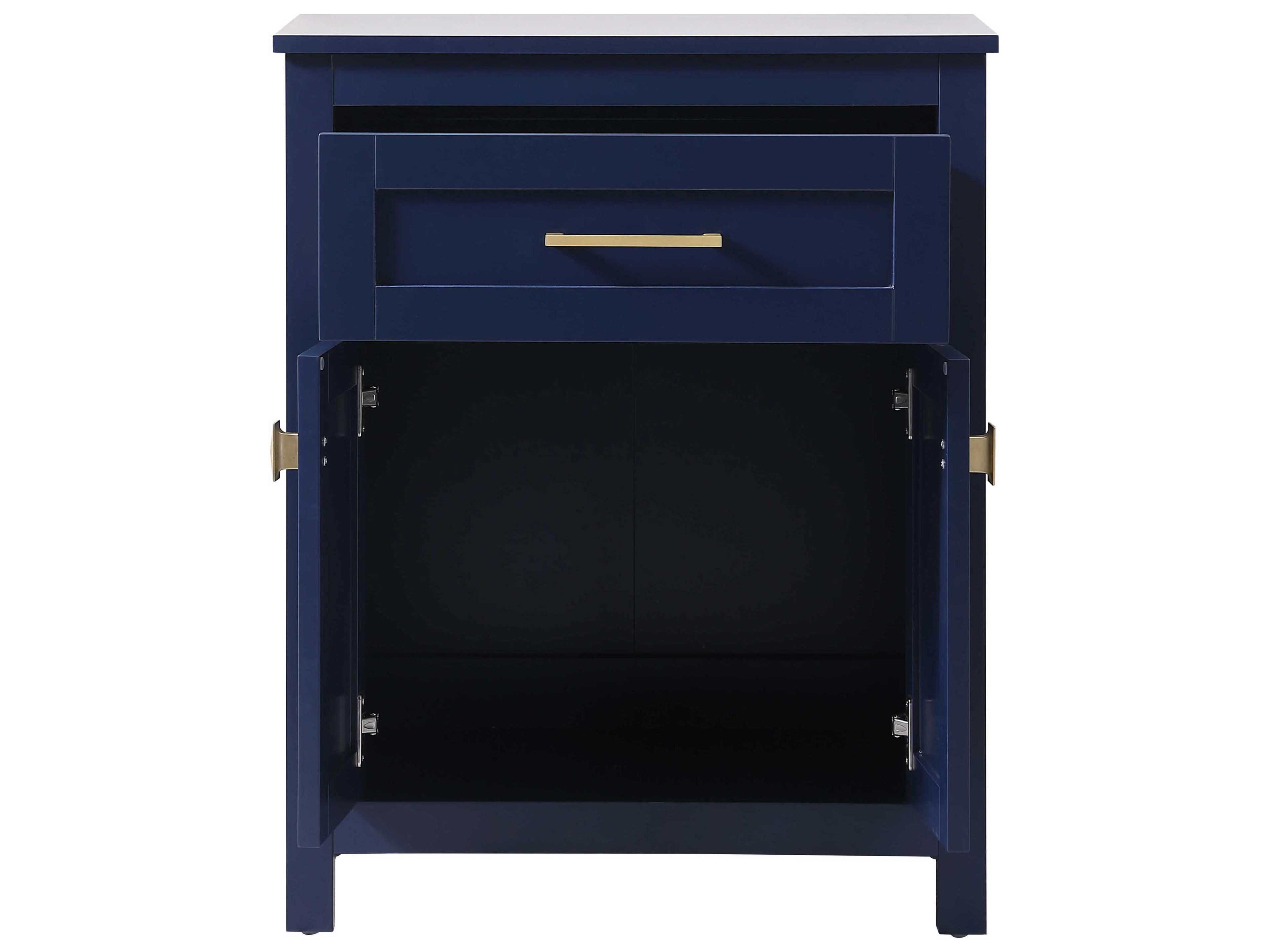 Elegant Lighting Adian Blue Bathroom Storage