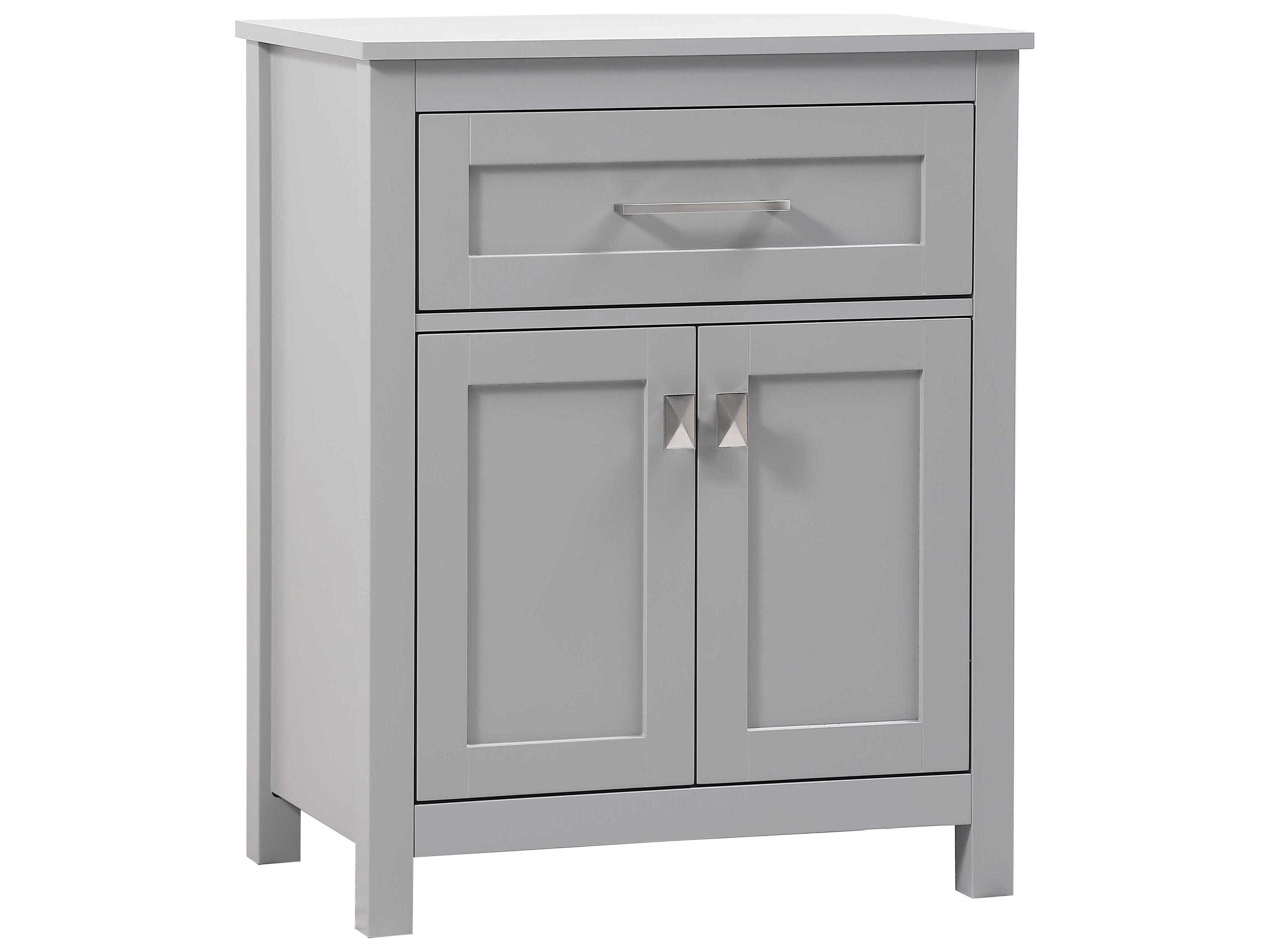 Elegant Lighting Adian Grey Bathroom Storage