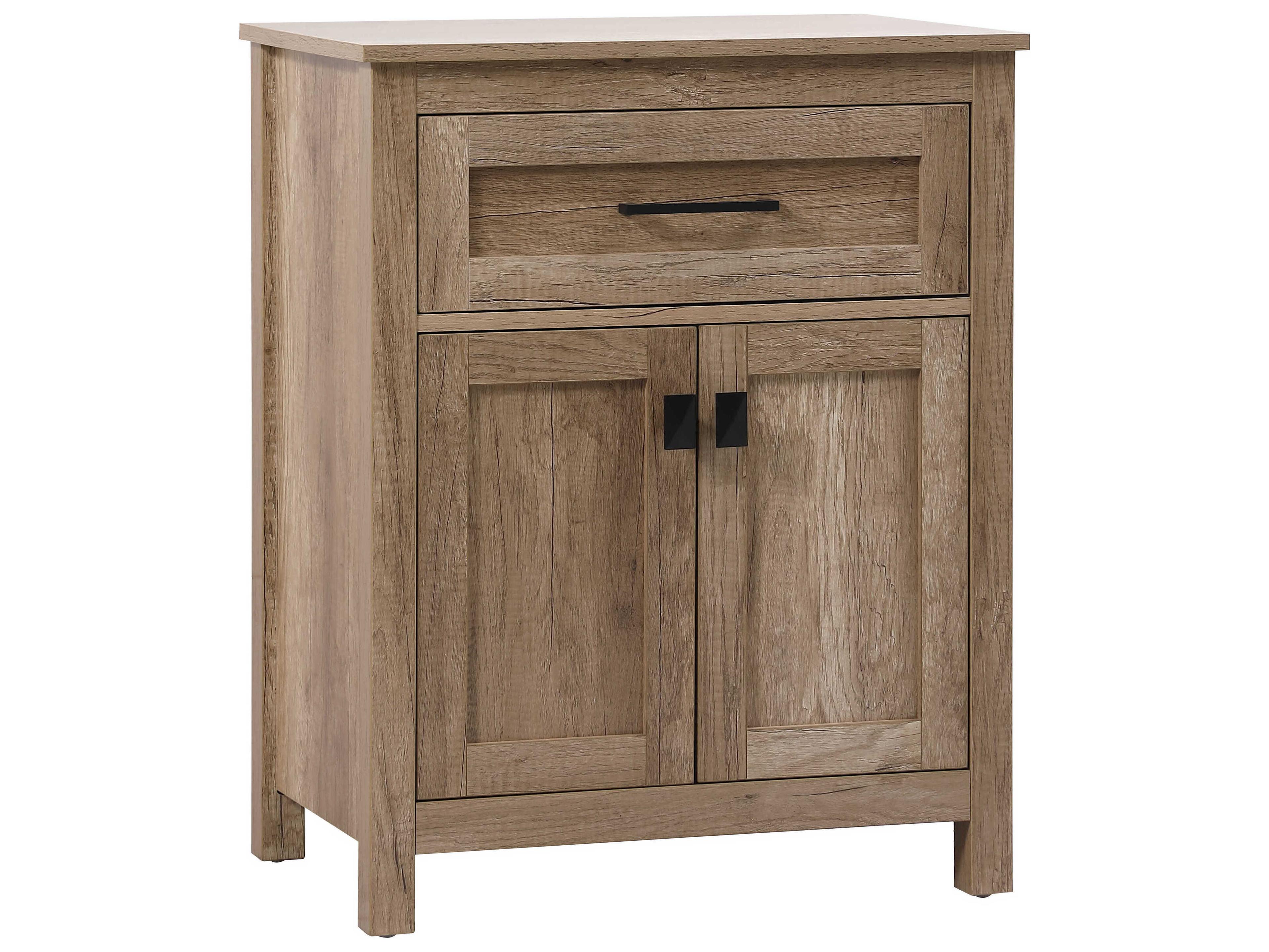 Elegant Lighting Adian Natural Oak Bathroom Storage