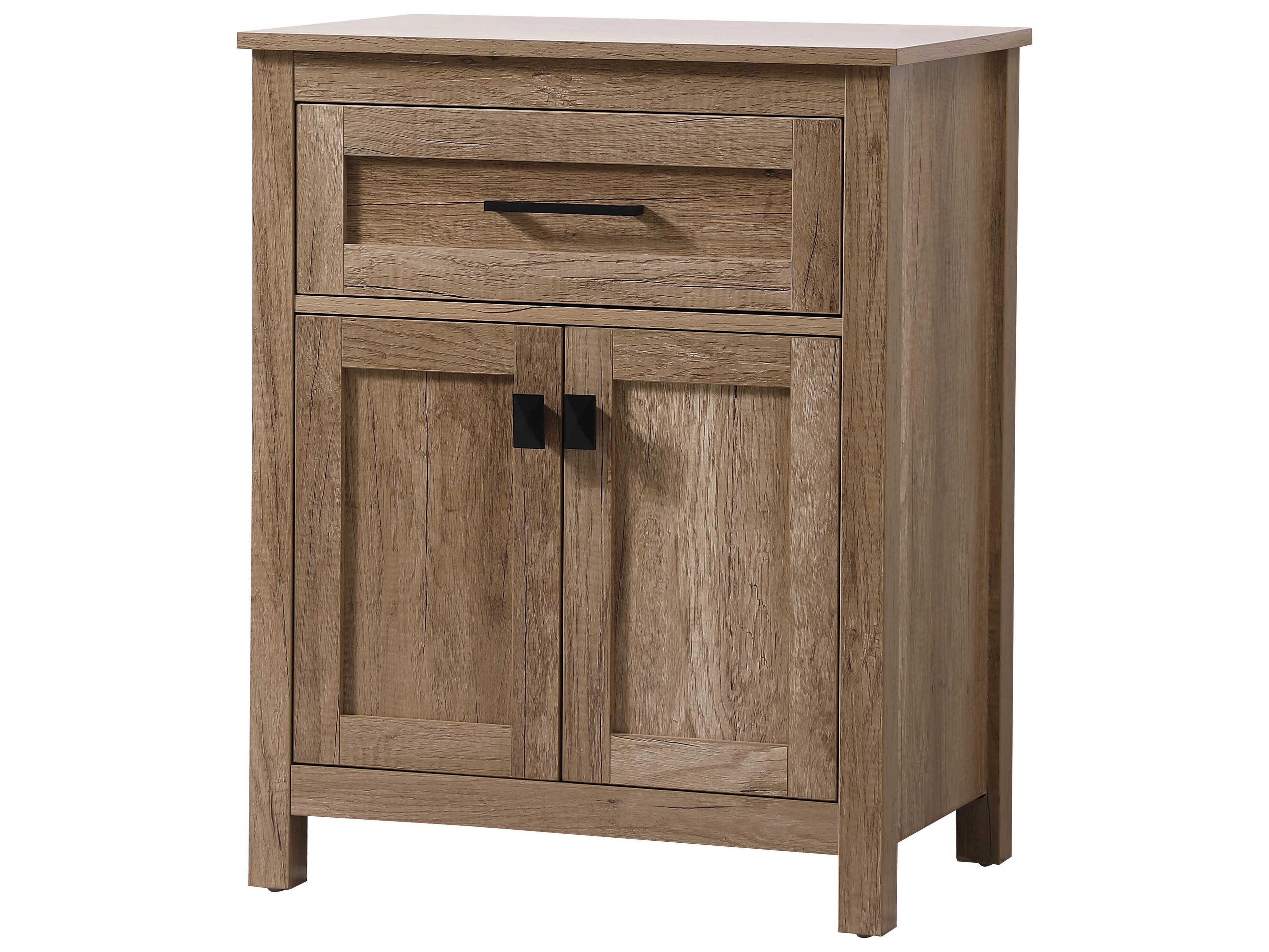 Elegant Lighting Adian Natural Oak Bathroom Storage