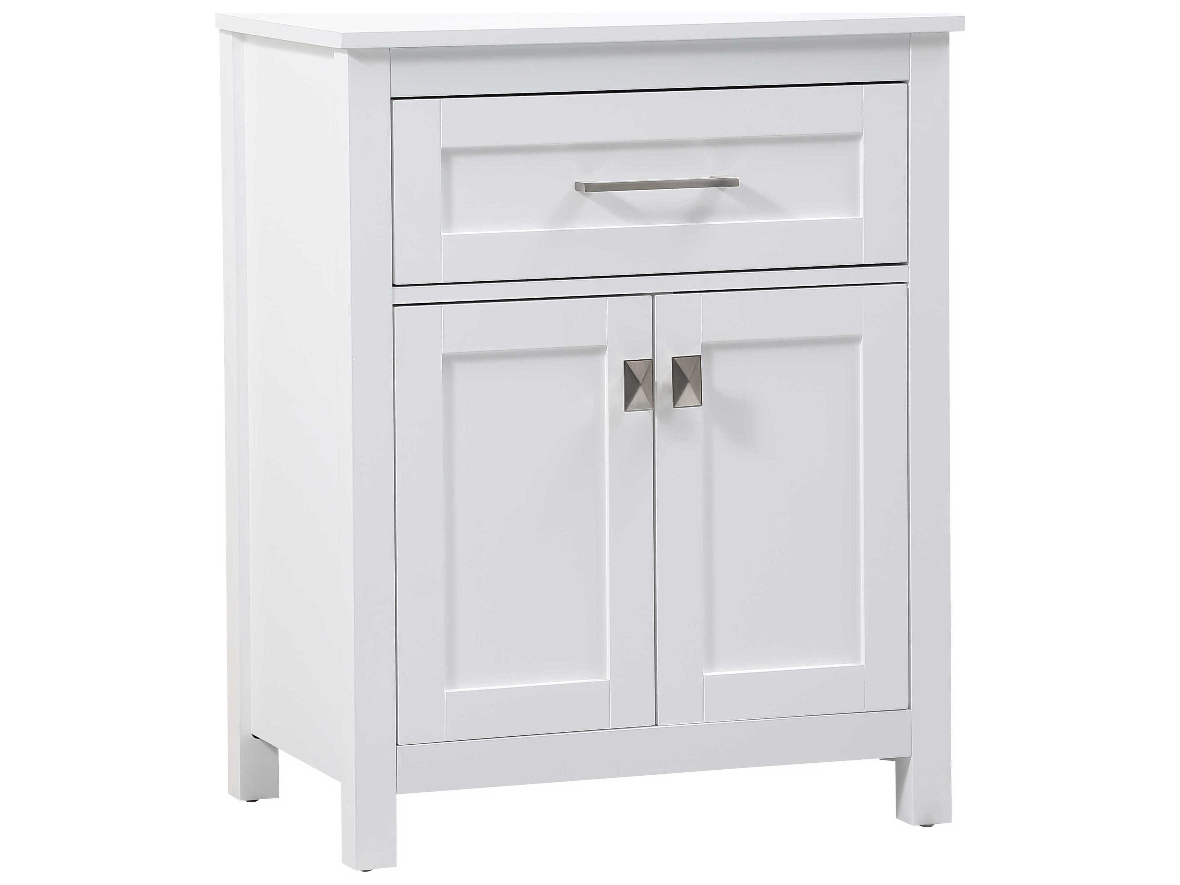 Elegant Lighting Adian White Bathroom Storage