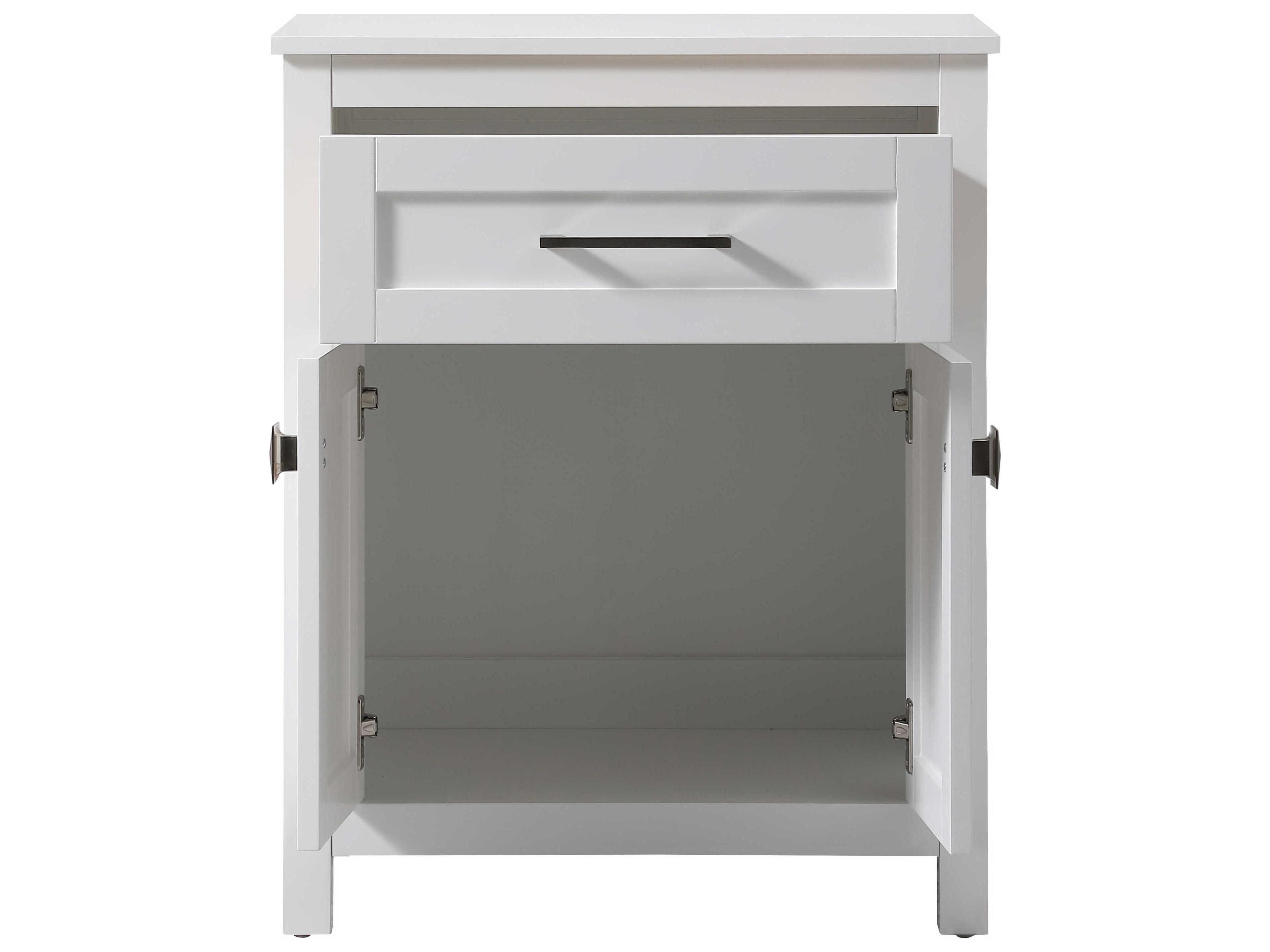 Elegant Lighting Adian White Bathroom Storage