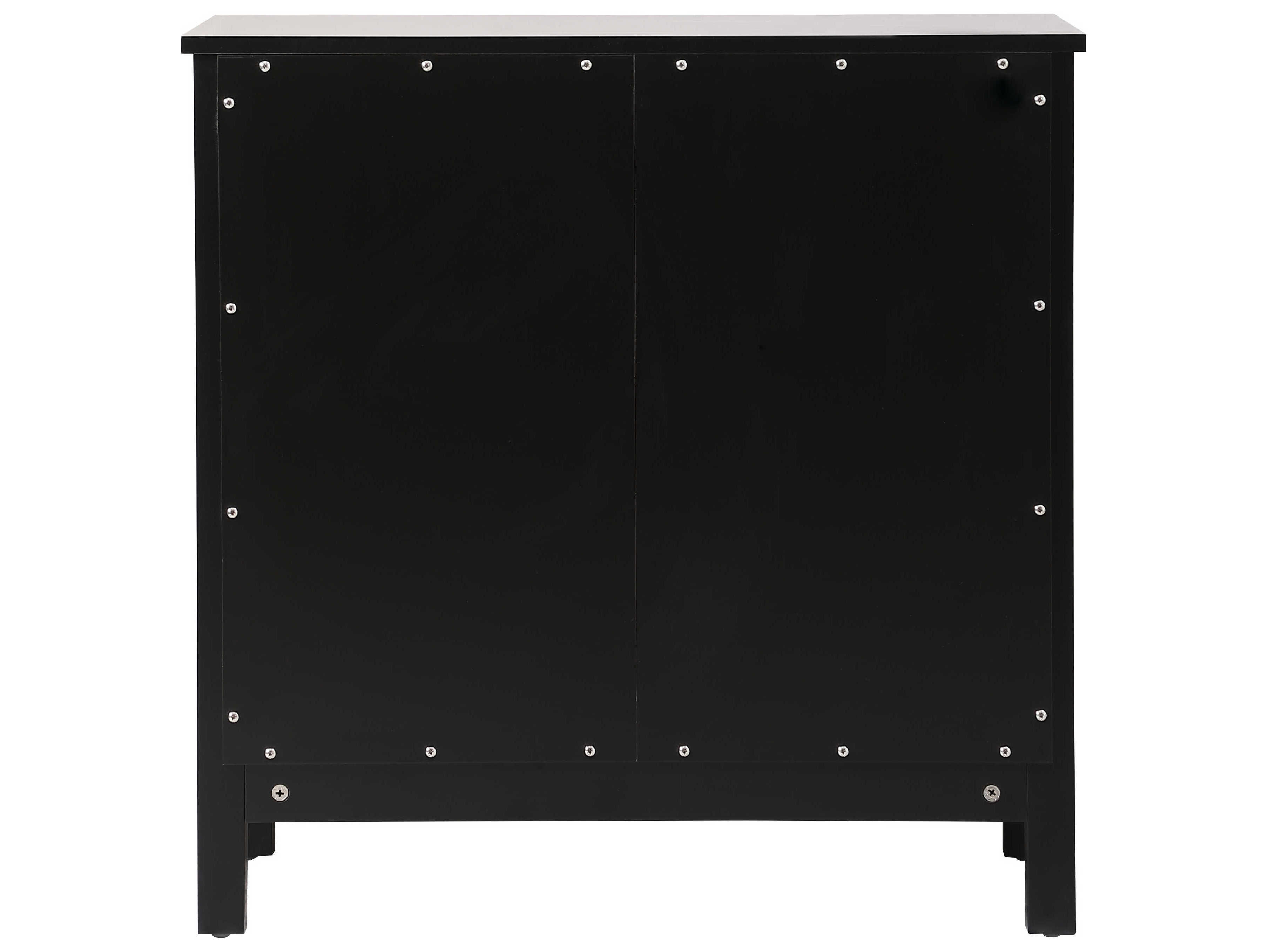 Elegant Lighting Adian Black Bathroom Storage