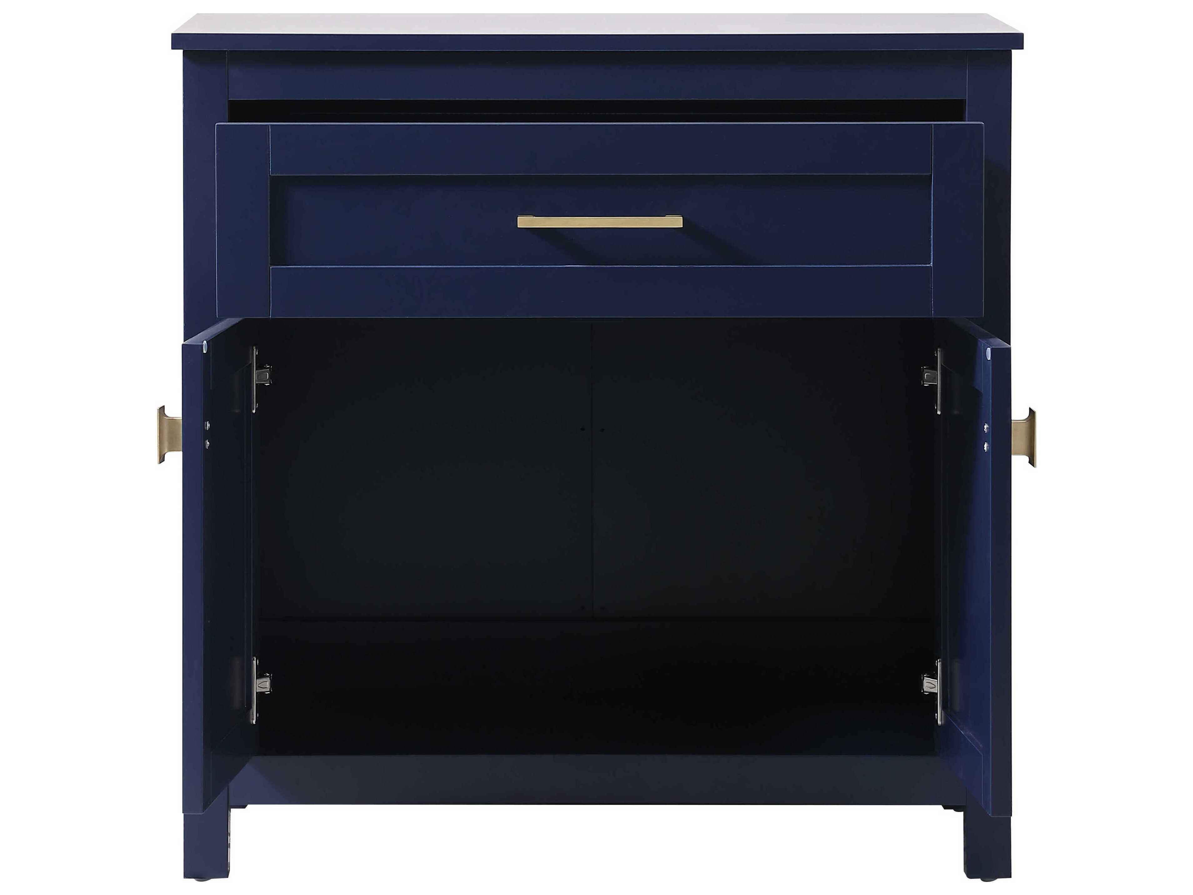 Elegant Lighting Adian Blue Bathroom Storage