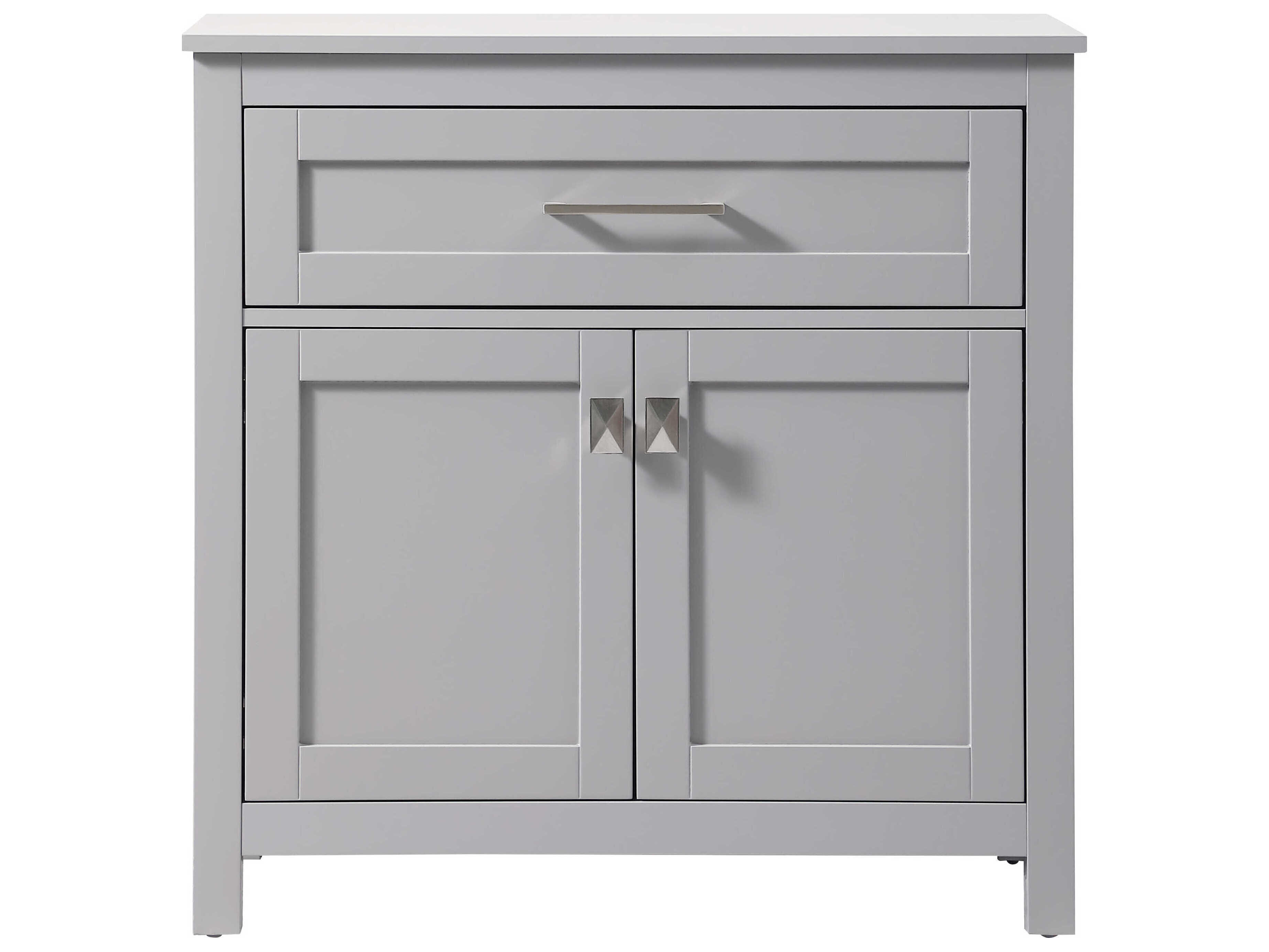 Elegant Lighting Adian Grey Bathroom Storage