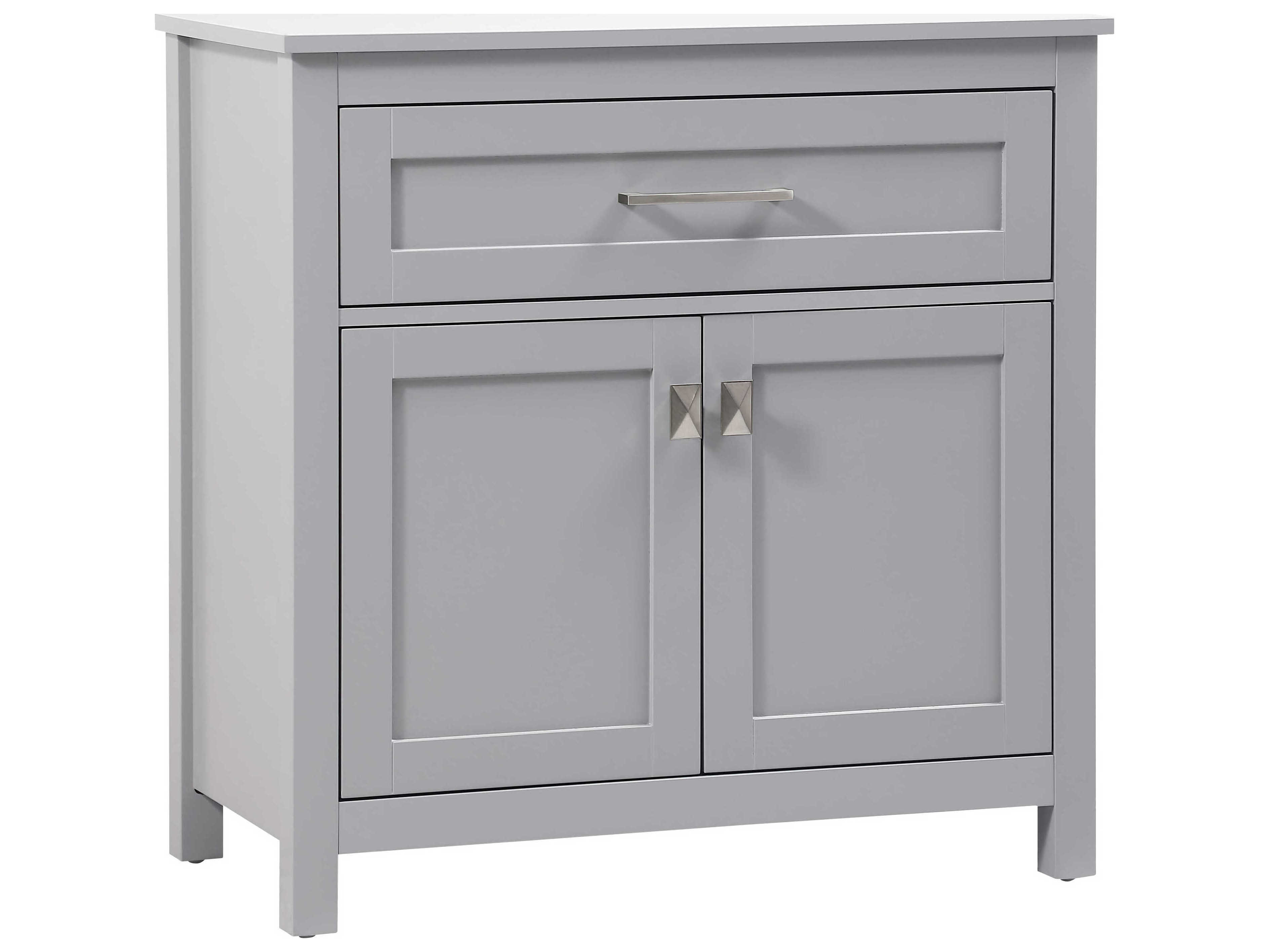 Elegant Lighting Adian Grey Bathroom Storage