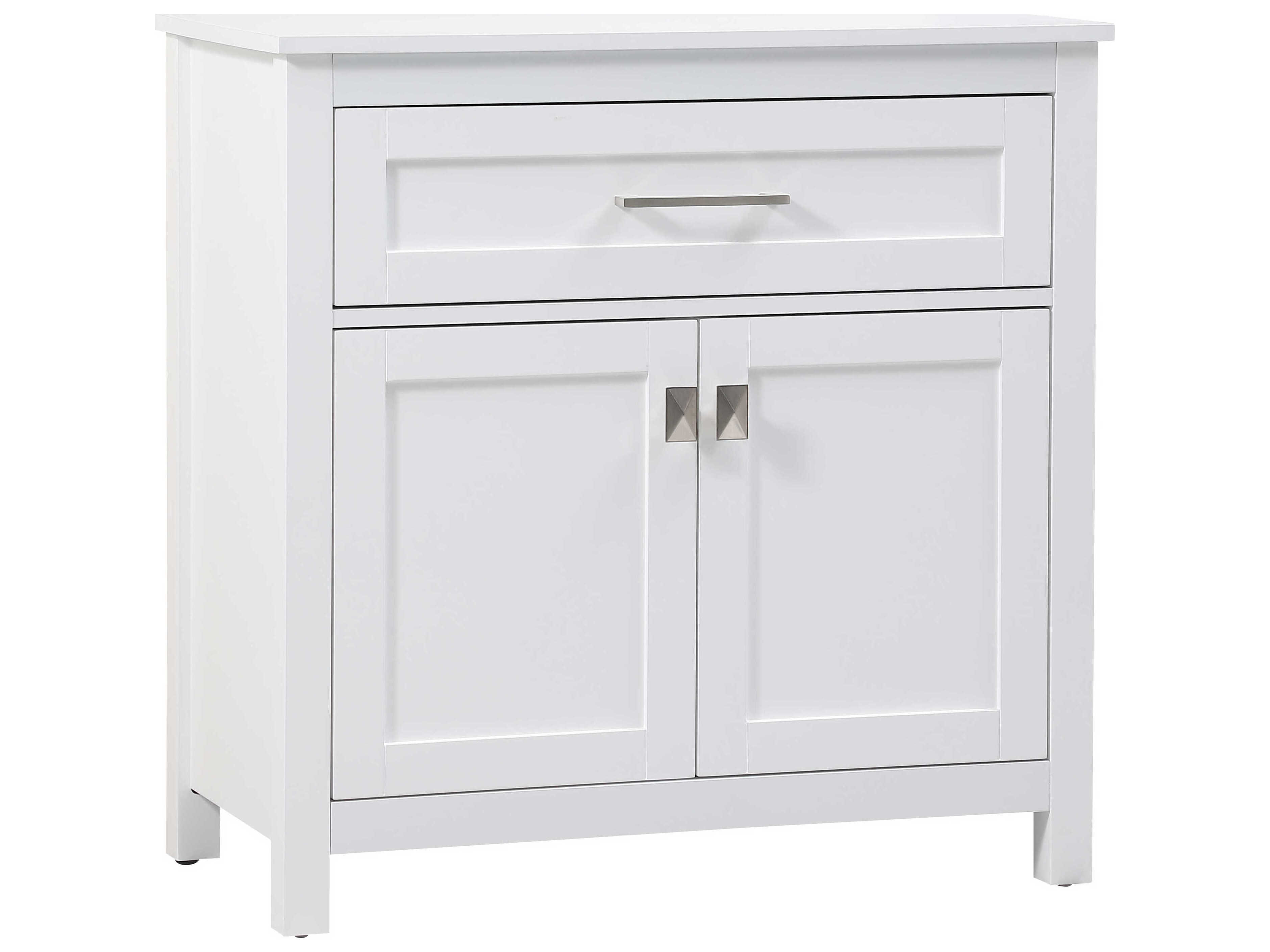 Elegant Lighting Adian White Bathroom Storage