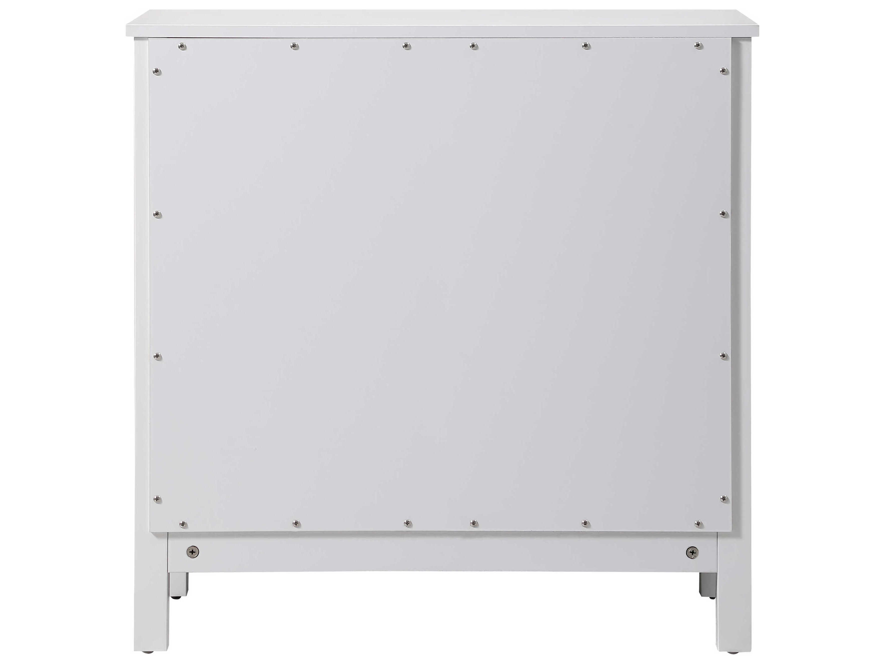 Elegant Lighting Adian White Bathroom Storage