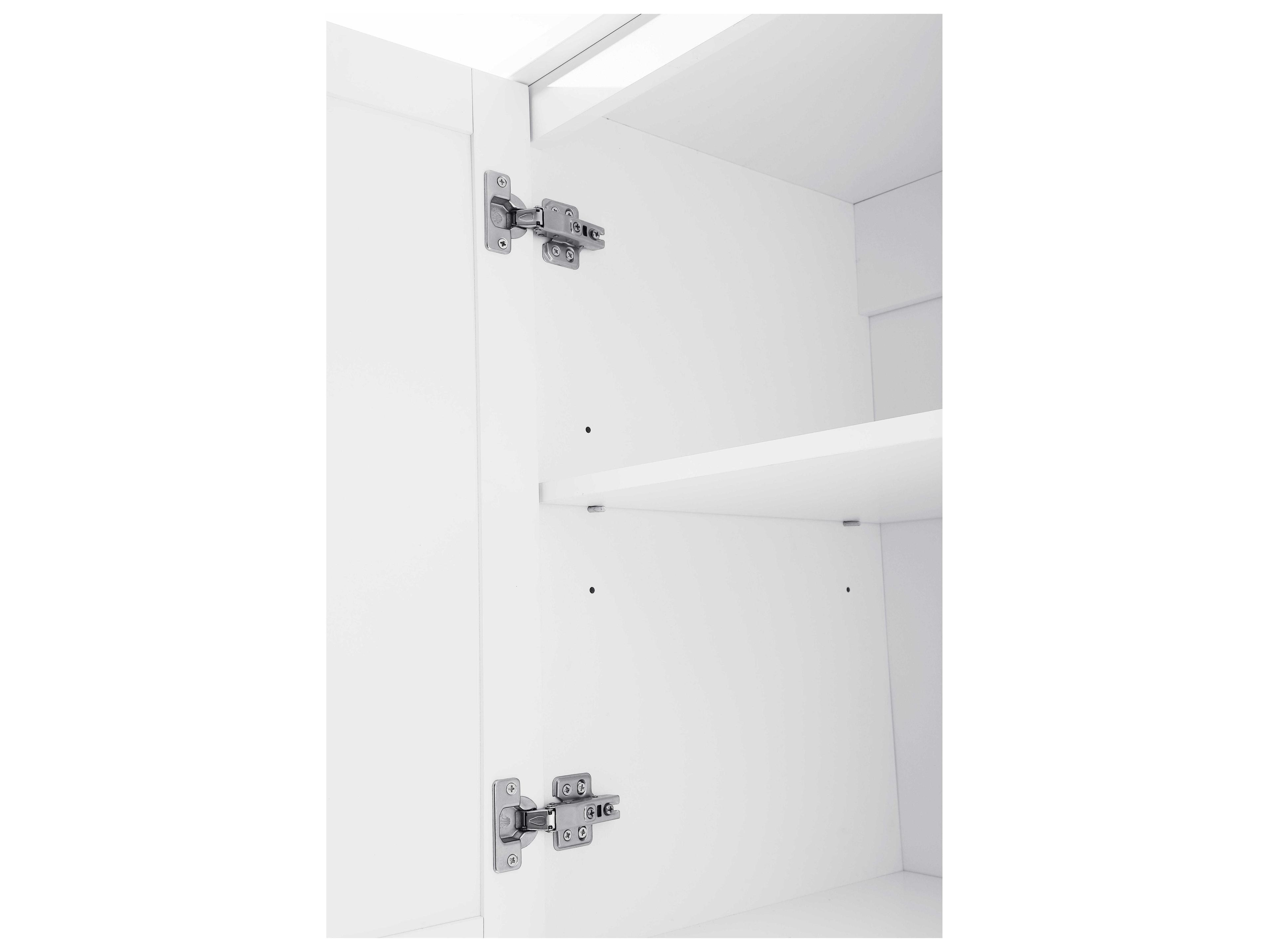 Elegant Lighting Soma White Bath Storage Cabinet