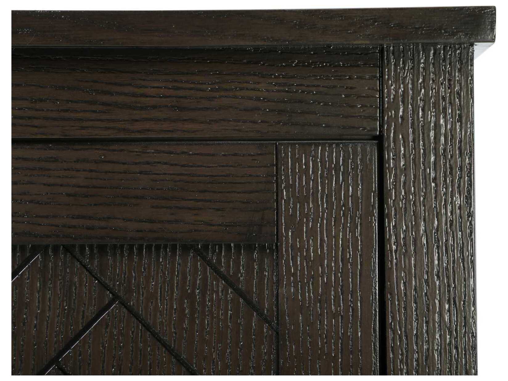 Elegant Lighting Chase Chocolate Oak Brown Rubberwood Bath Storage Cabinet