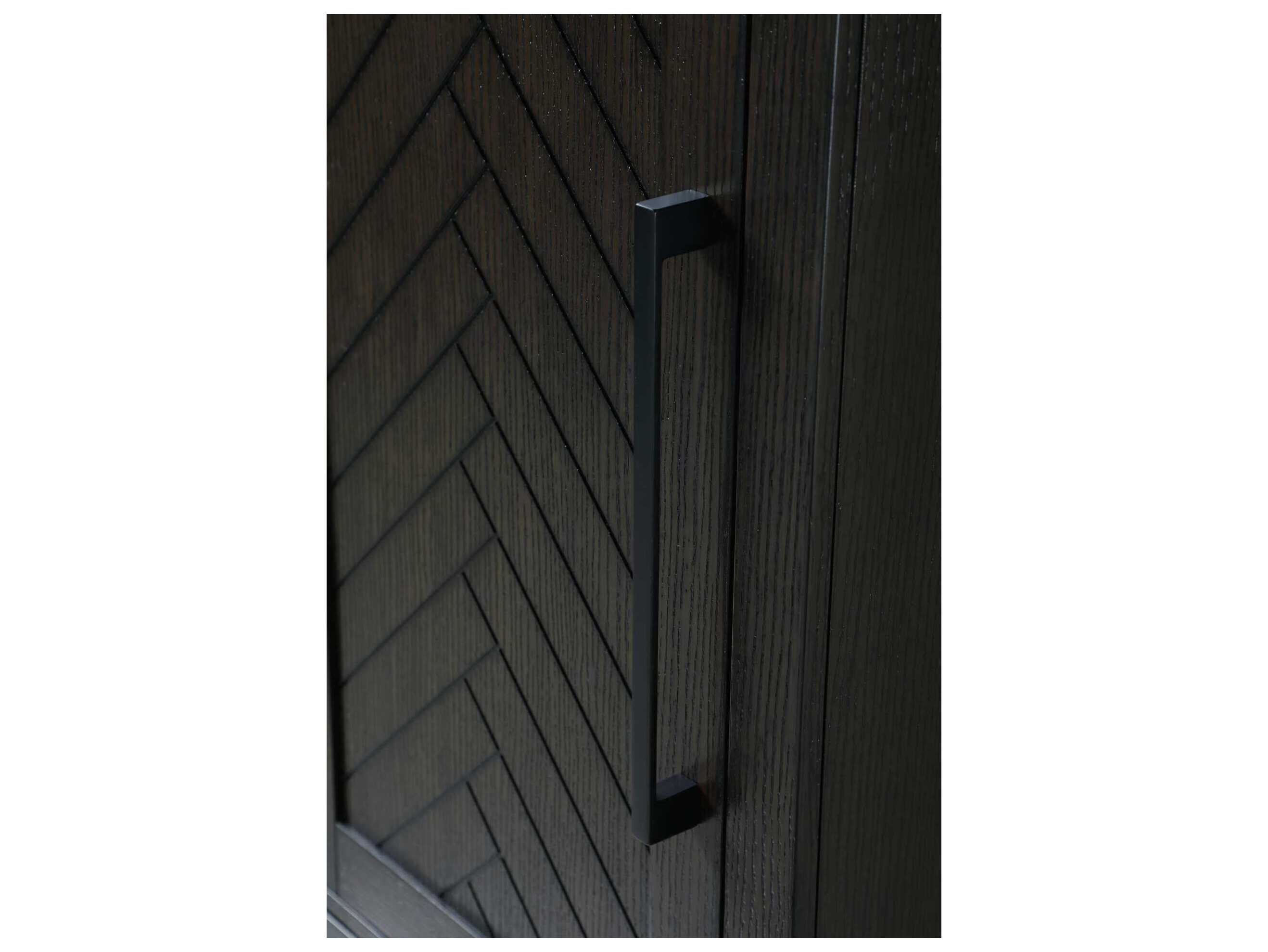 Elegant Lighting Chase Chocolate Oak Brown Rubberwood Bath Storage Cabinet