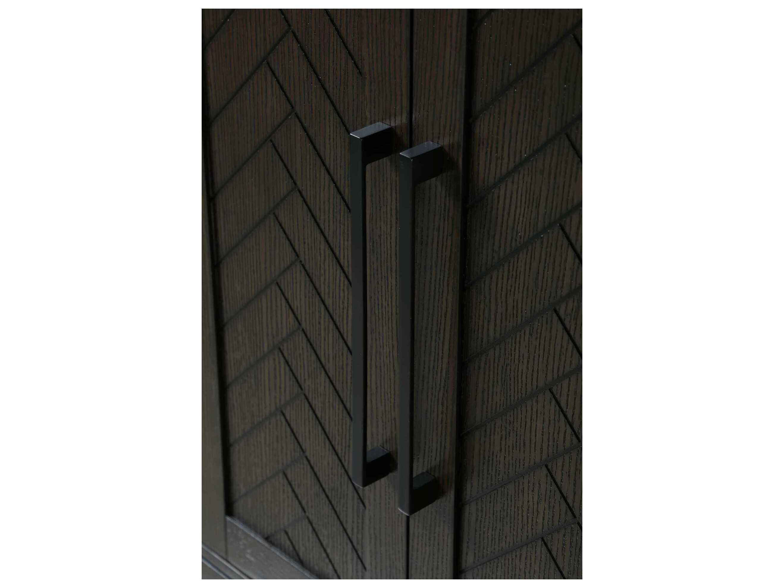 Elegant Lighting Chase Chocolate Oak Brown Rubberwood Bath Storage Cabinet