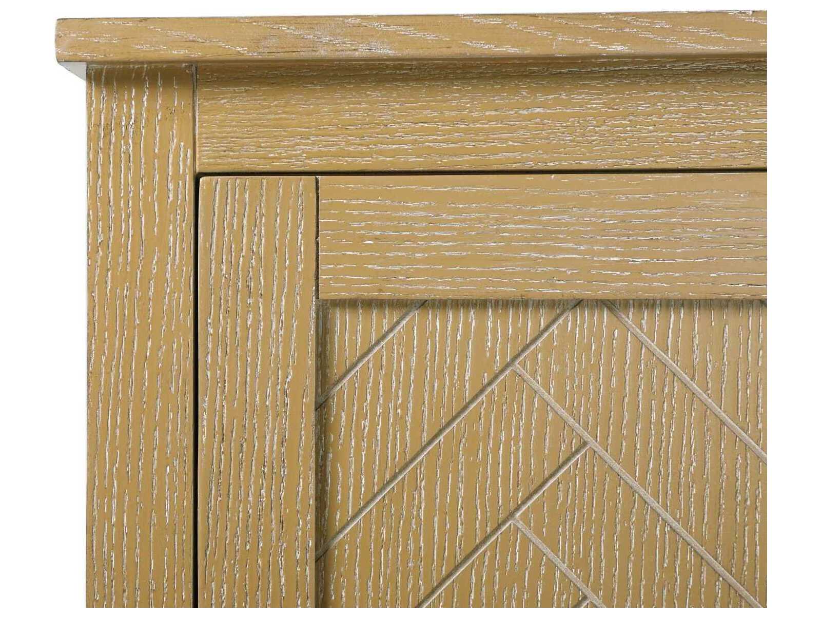 Elegant Lighting Chase Linen Oak Brown Rubberwood Bath Storage Cabinet