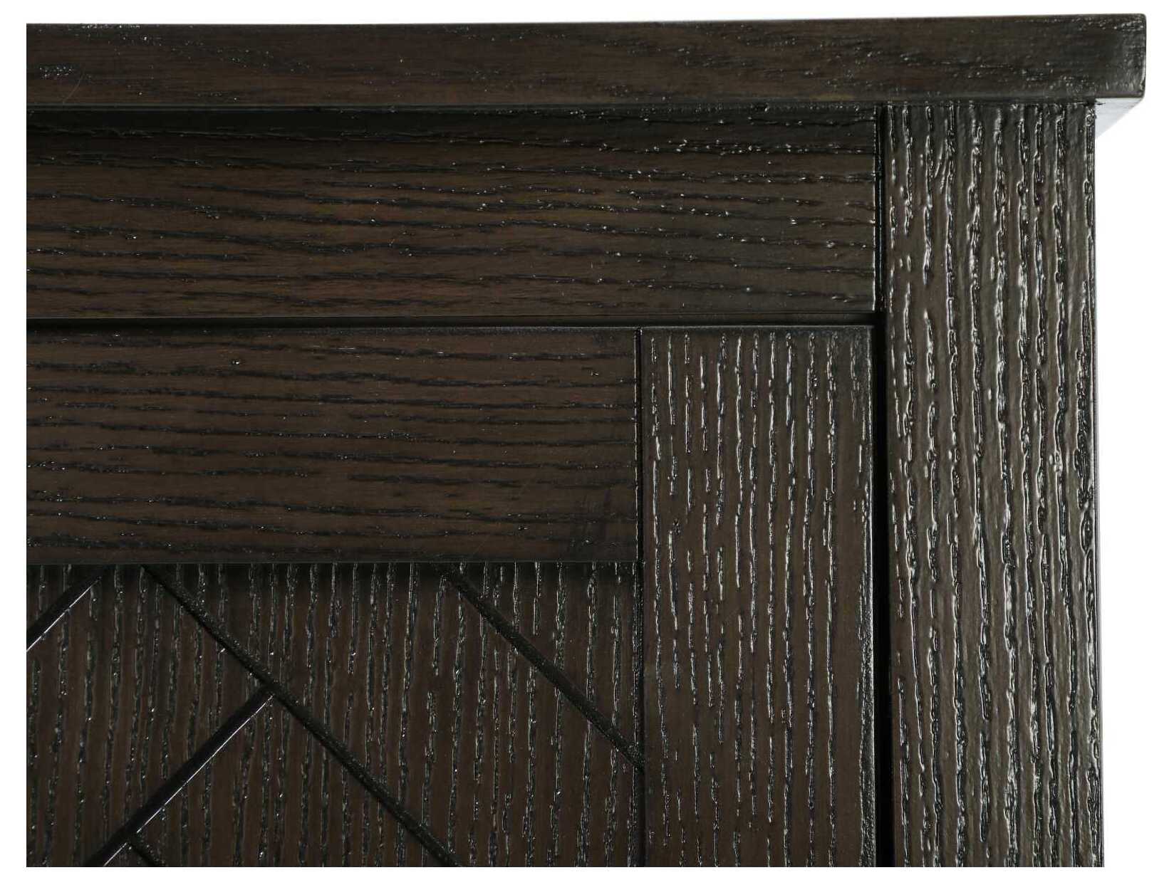 Elegant Lighting Chase Chocolate Oak Brown Rubberwood Bath Storage Cabinet