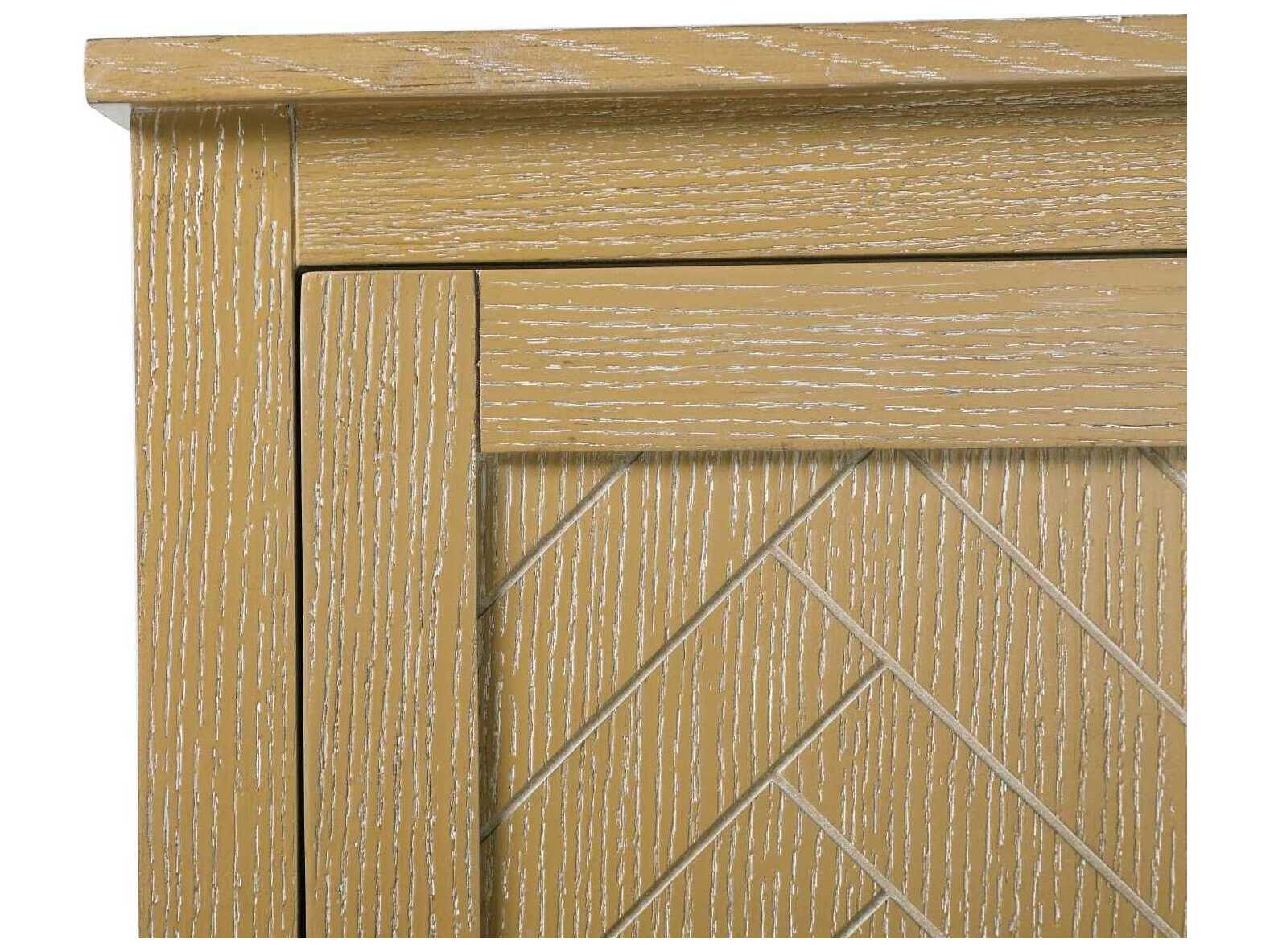 Elegant Lighting Chase Linen Oak Brown Rubberwood Bath Storage Cabinet