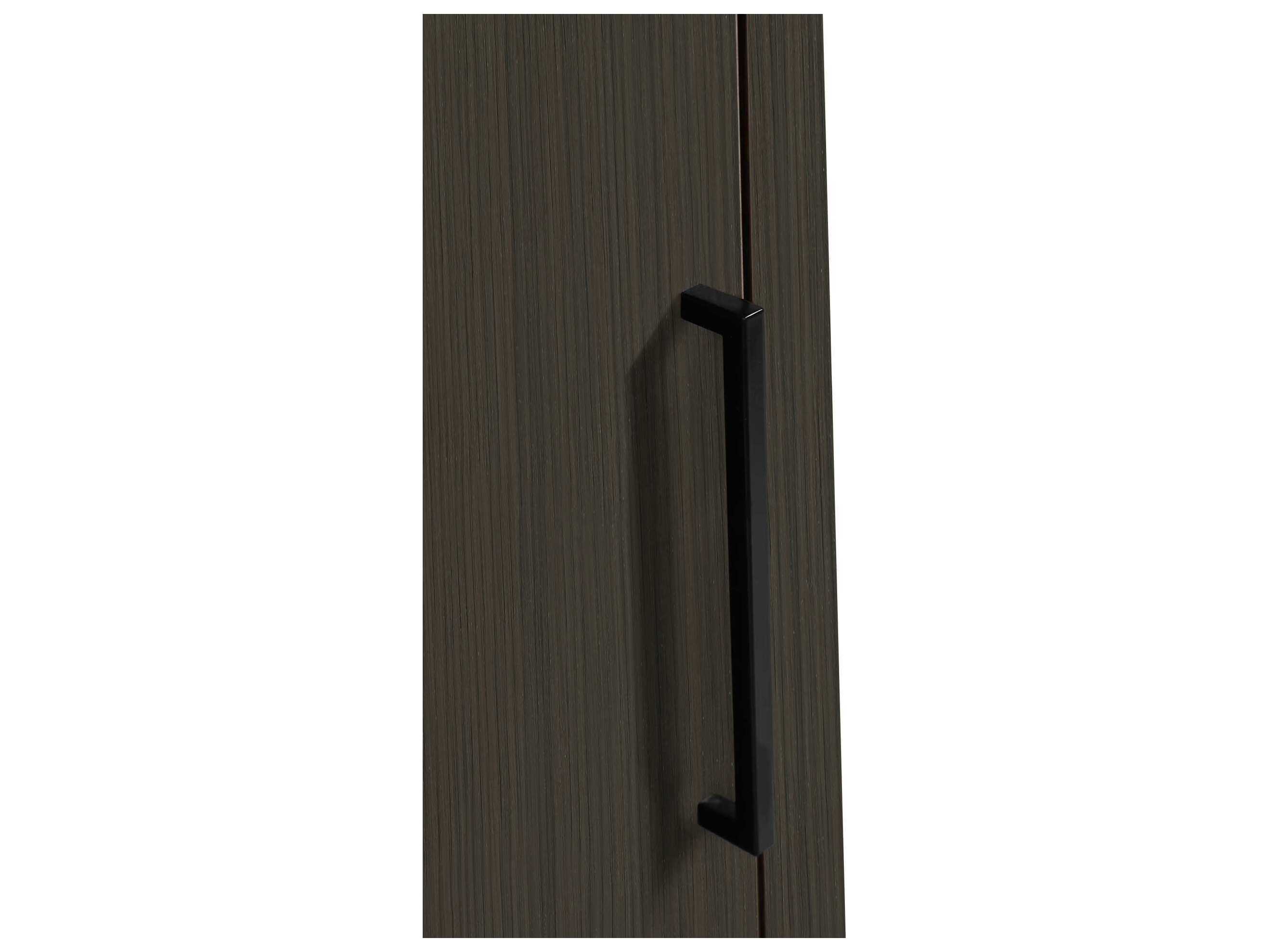 Elegant Lighting Millie Mocha Brown Rubberwood Bath Storage Cabinet