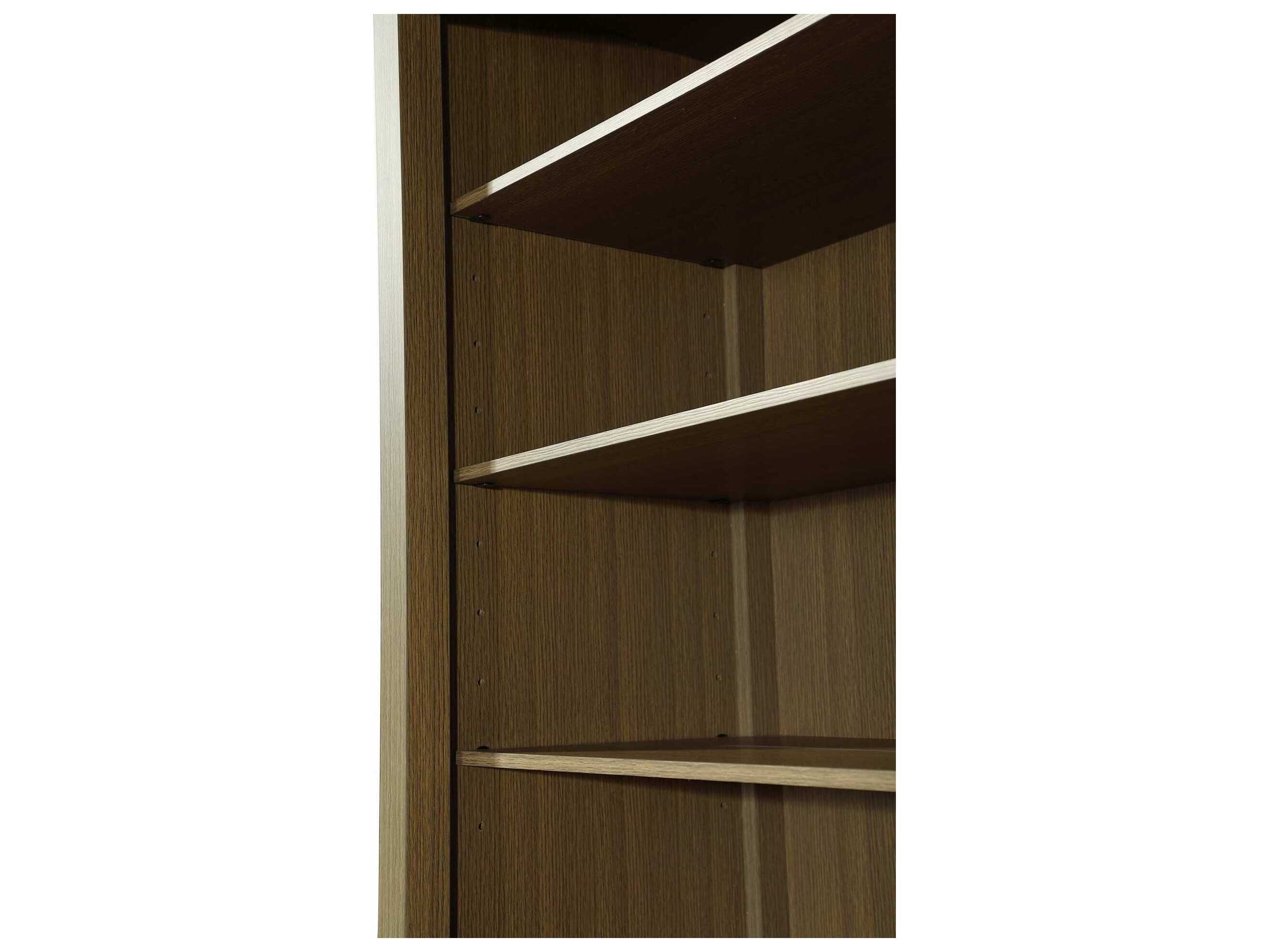 Elegant Lighting Millie Chestnut Brown Rubberwood Open Shelving Bath Storage Cabinet
