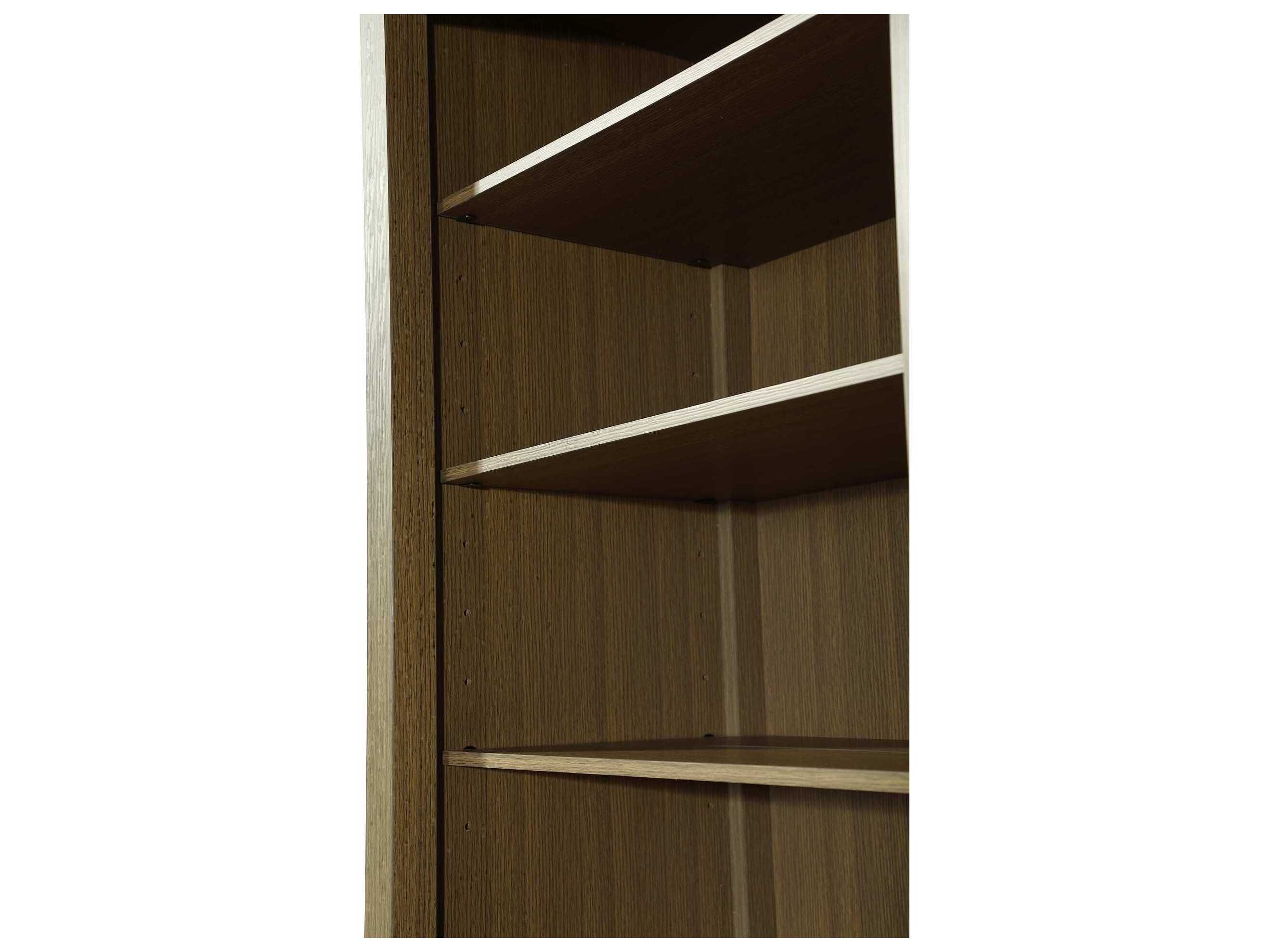 Elegant Lighting Millie Chestnut Brown Rubberwood Open Shelving Bath Storage Cabinet