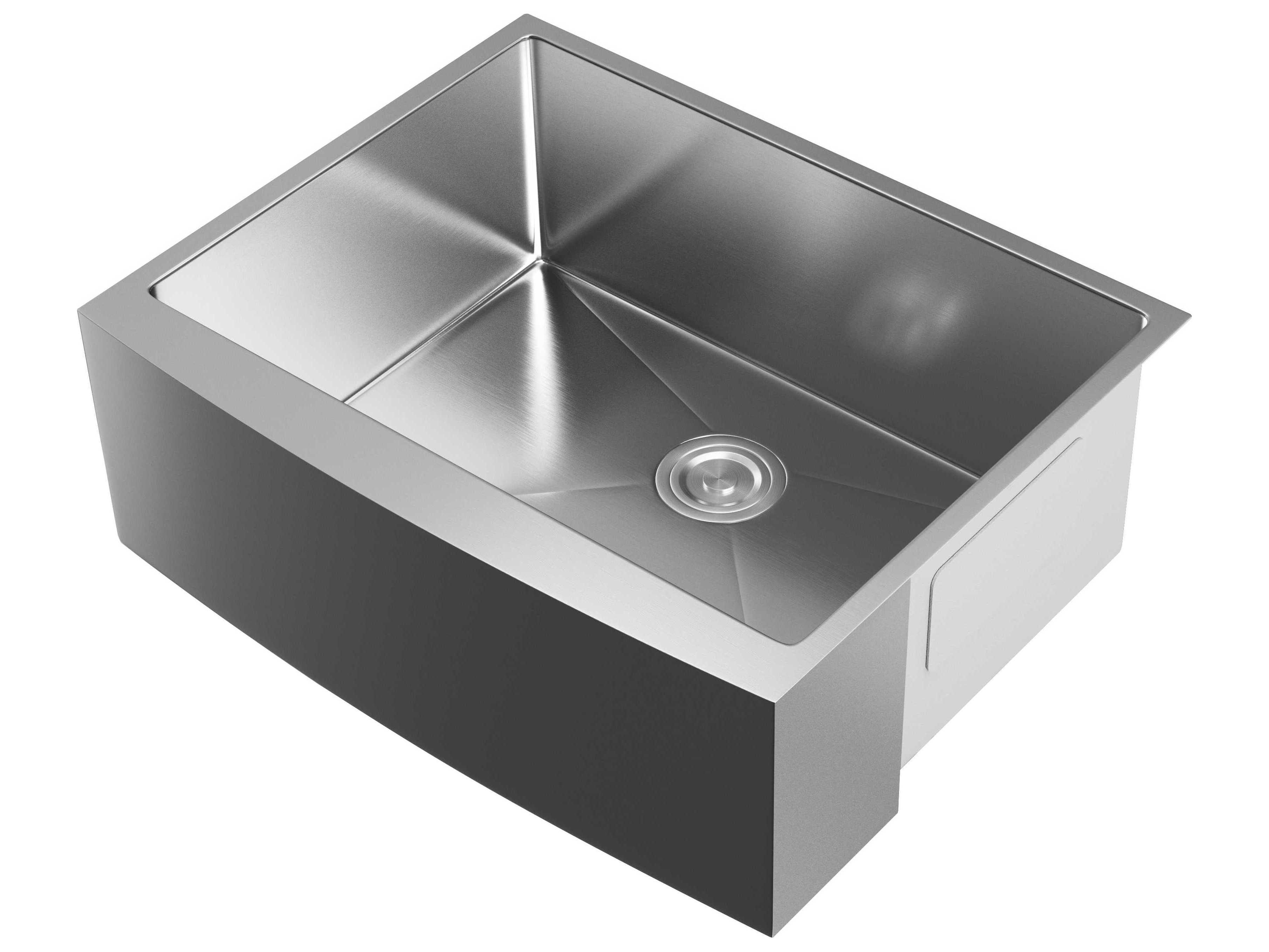 Elegant Lighting Montgomery Stainless Steel Farmhouse Kitchen Sink
