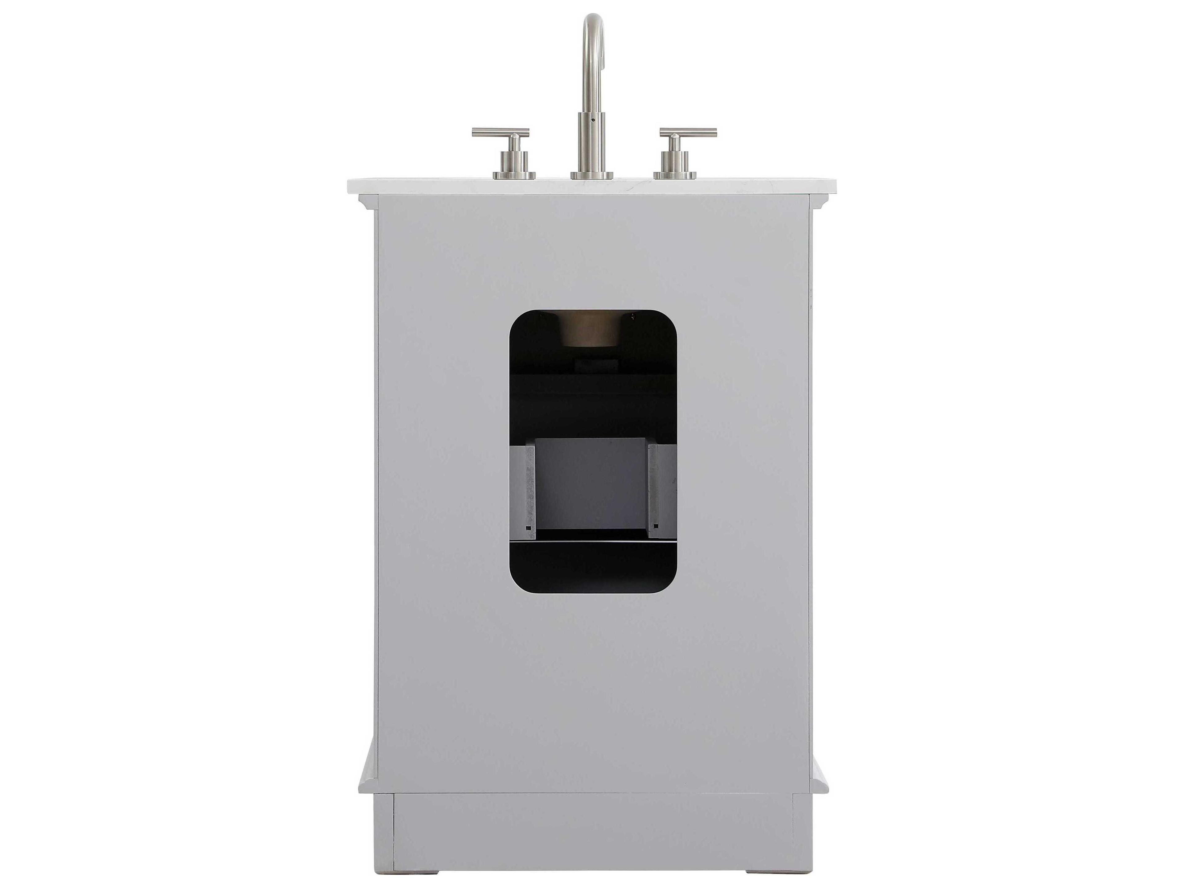 Elegant Lighting Knox Grey 24" Vanity