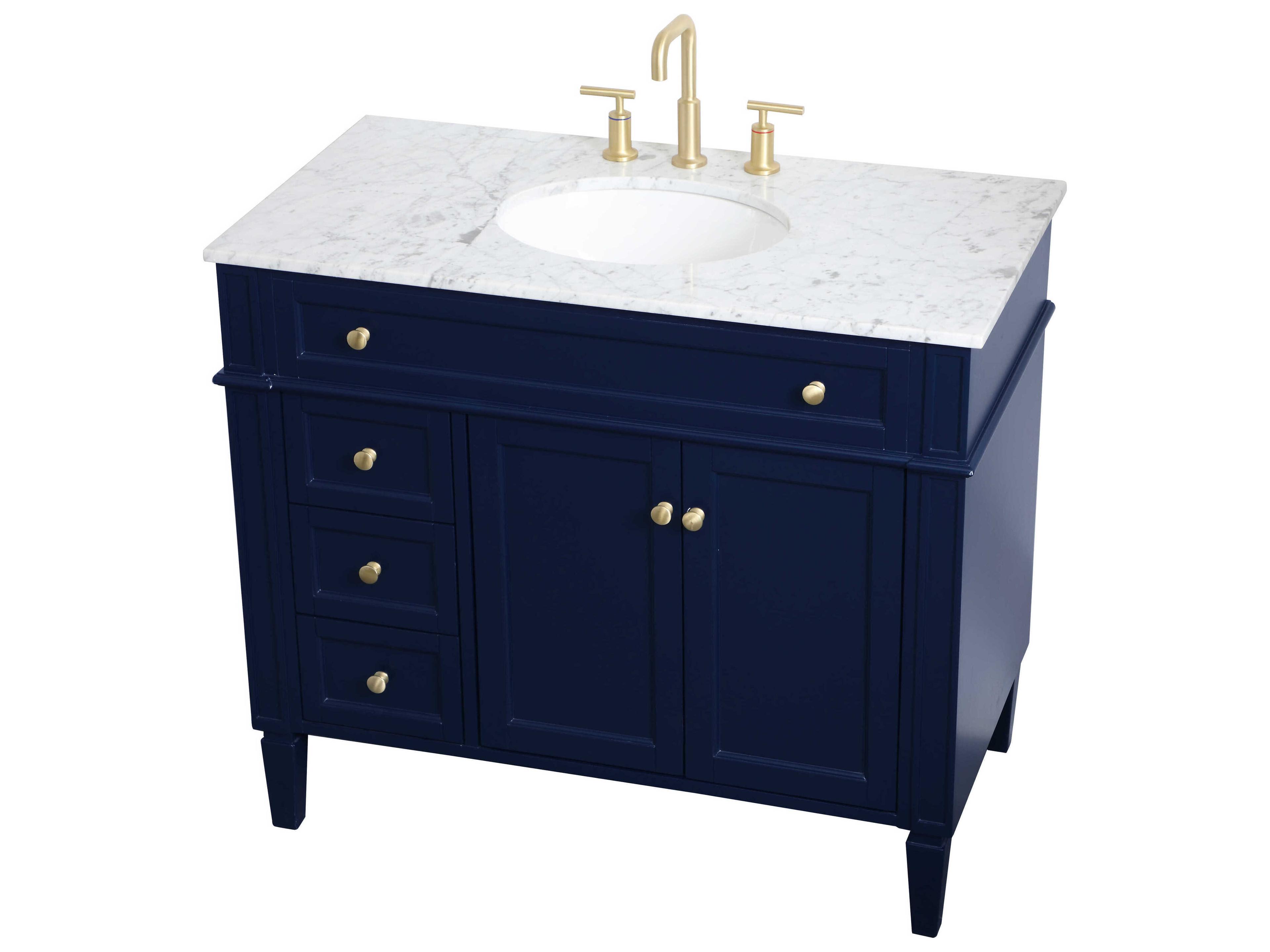 Elegant Lighting Blue 40" Vanity