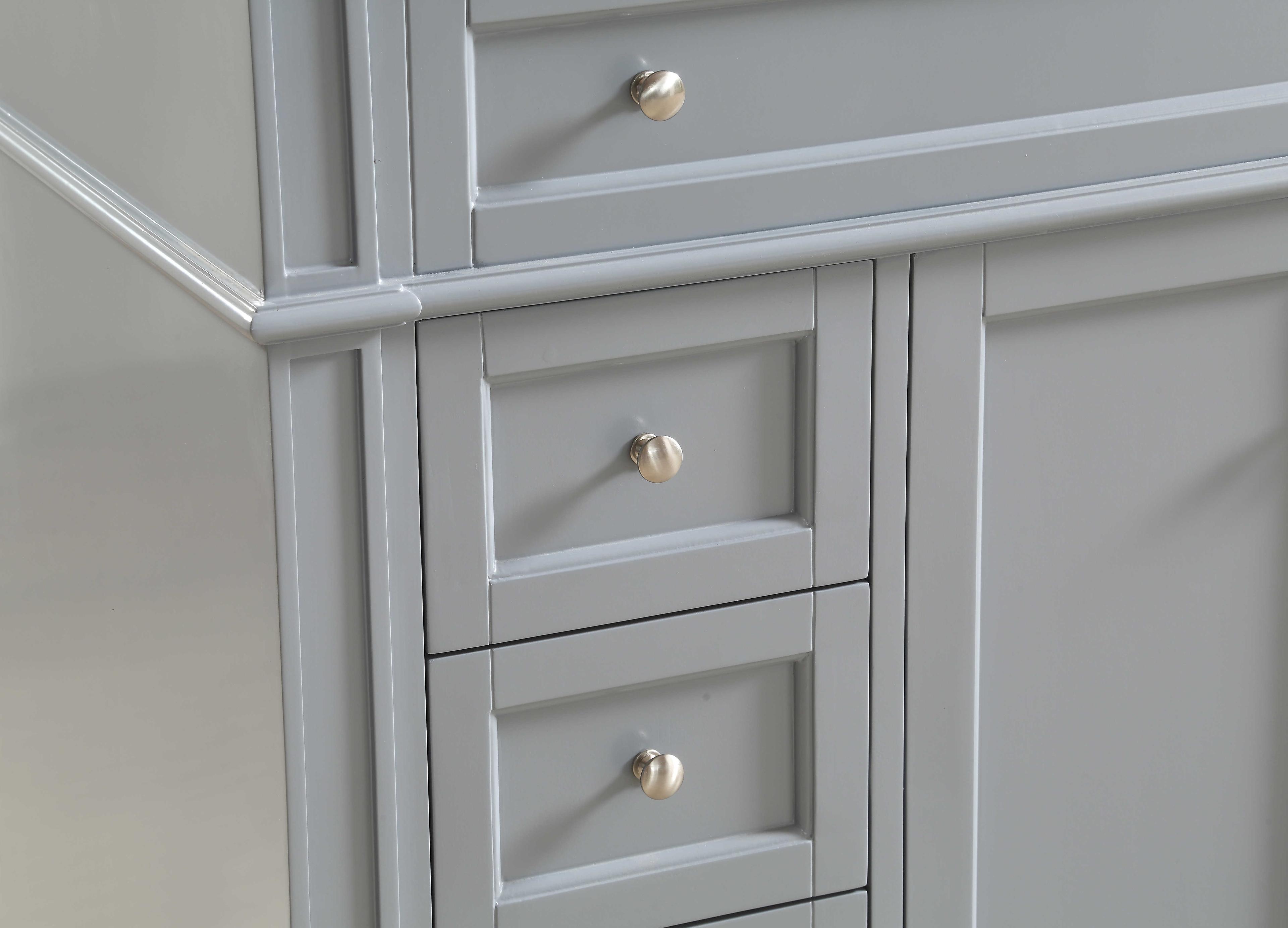 Elegant Lighting Park Avenue Grey 40" Vanity